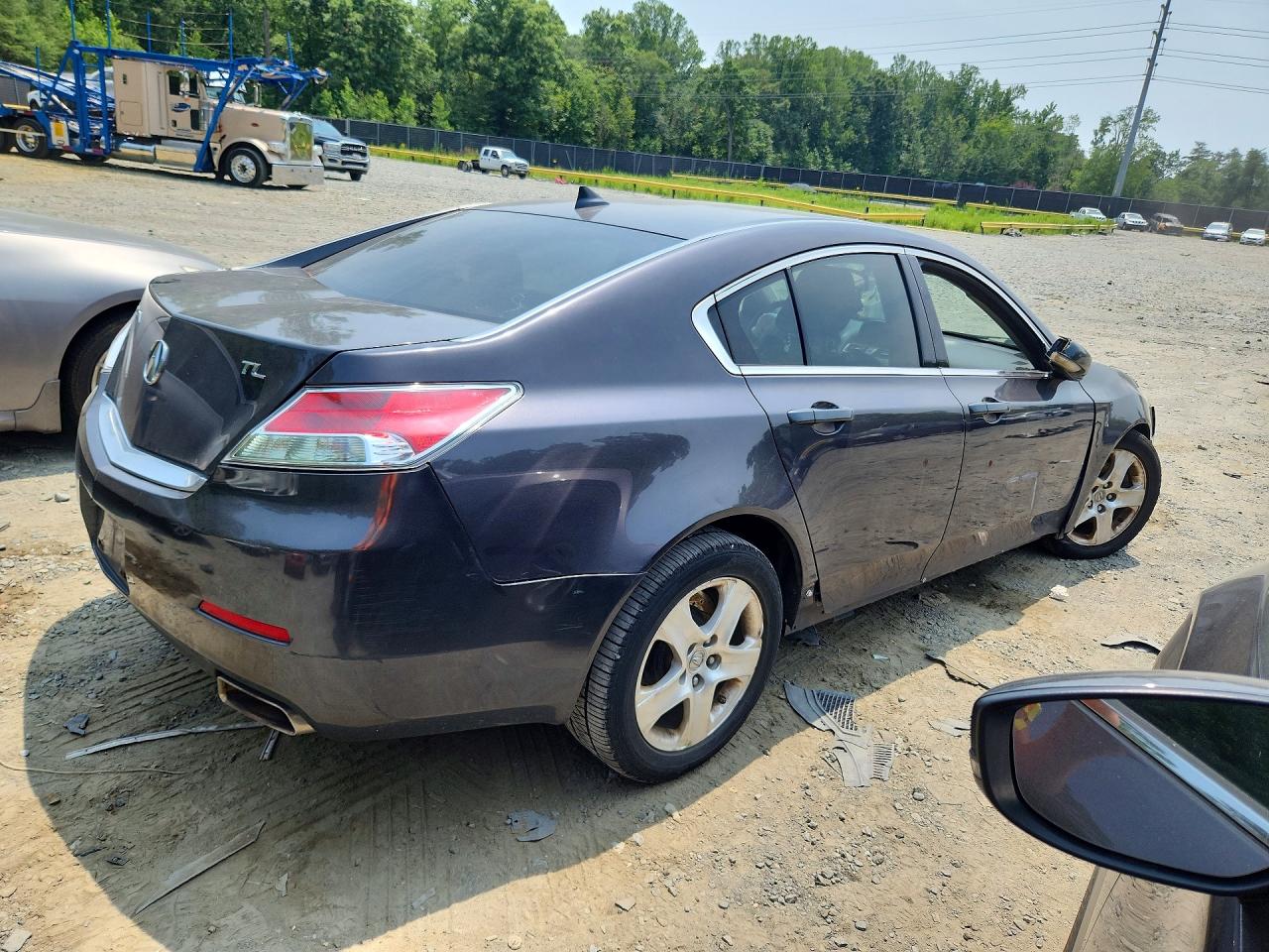2012 Acura Tl Charcoal vin: 19UUA8F20CA004443