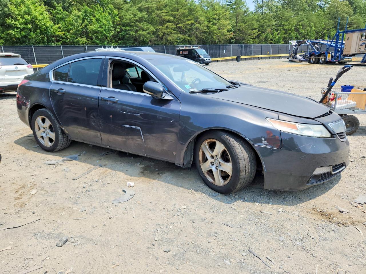 2012 Acura Tl Charcoal vin: 19UUA8F20CA004443