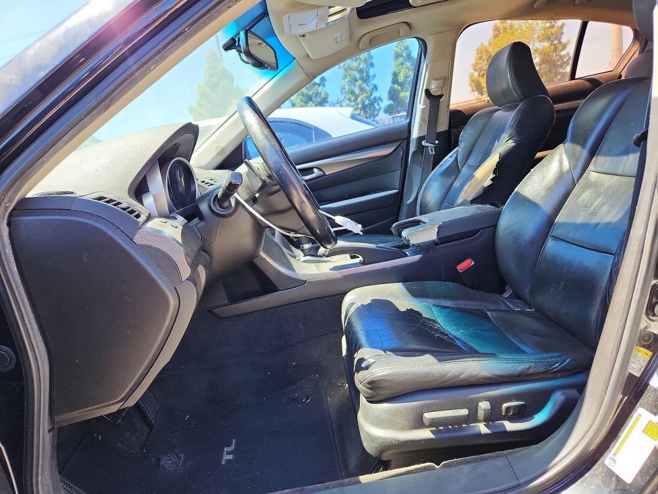 2012 Acura Tl Черный vin: 19UUA8F20CA012753