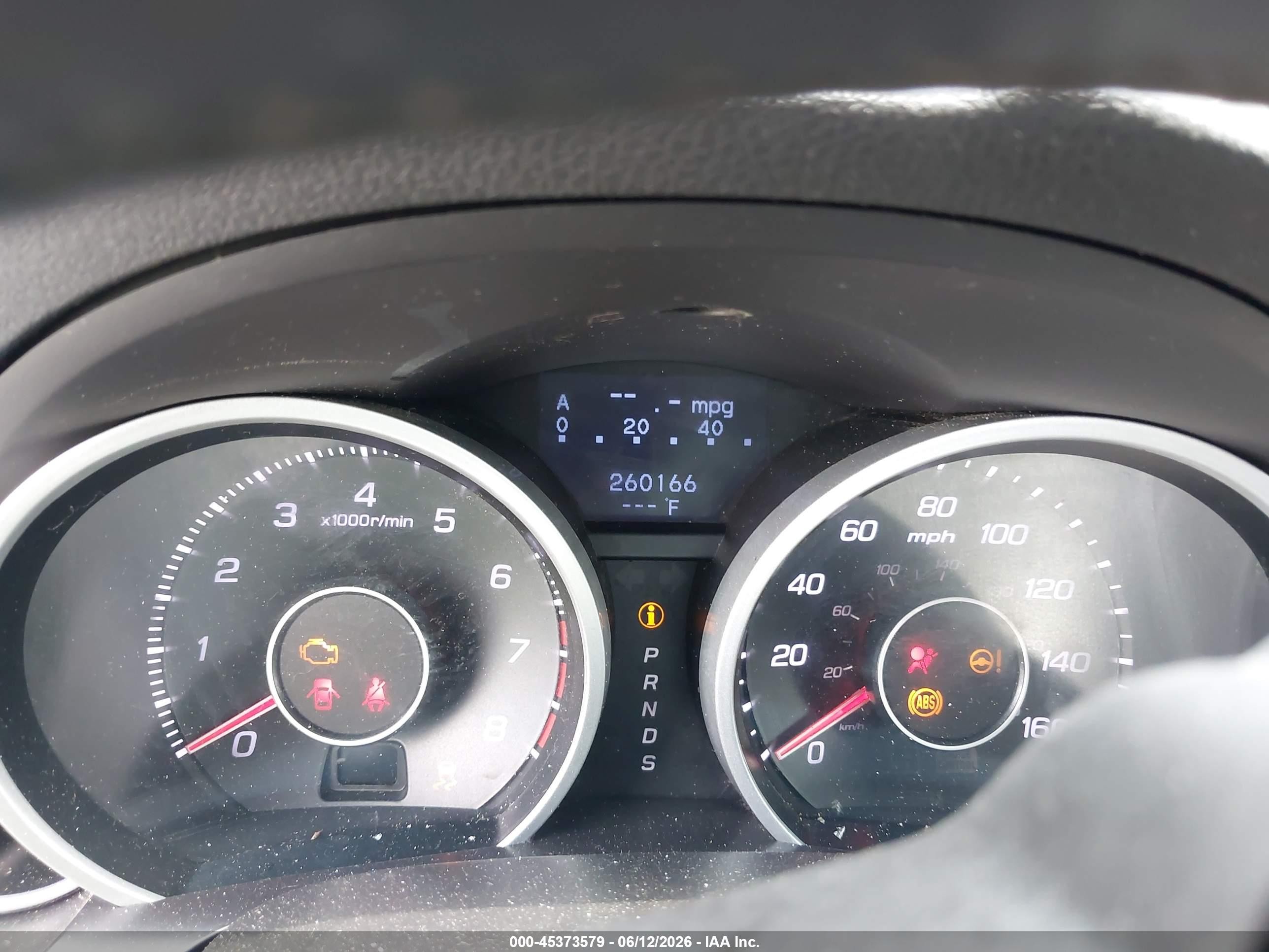 2012 Acura Tl 3.5 Gray vin: 19UUA8F20CA034719