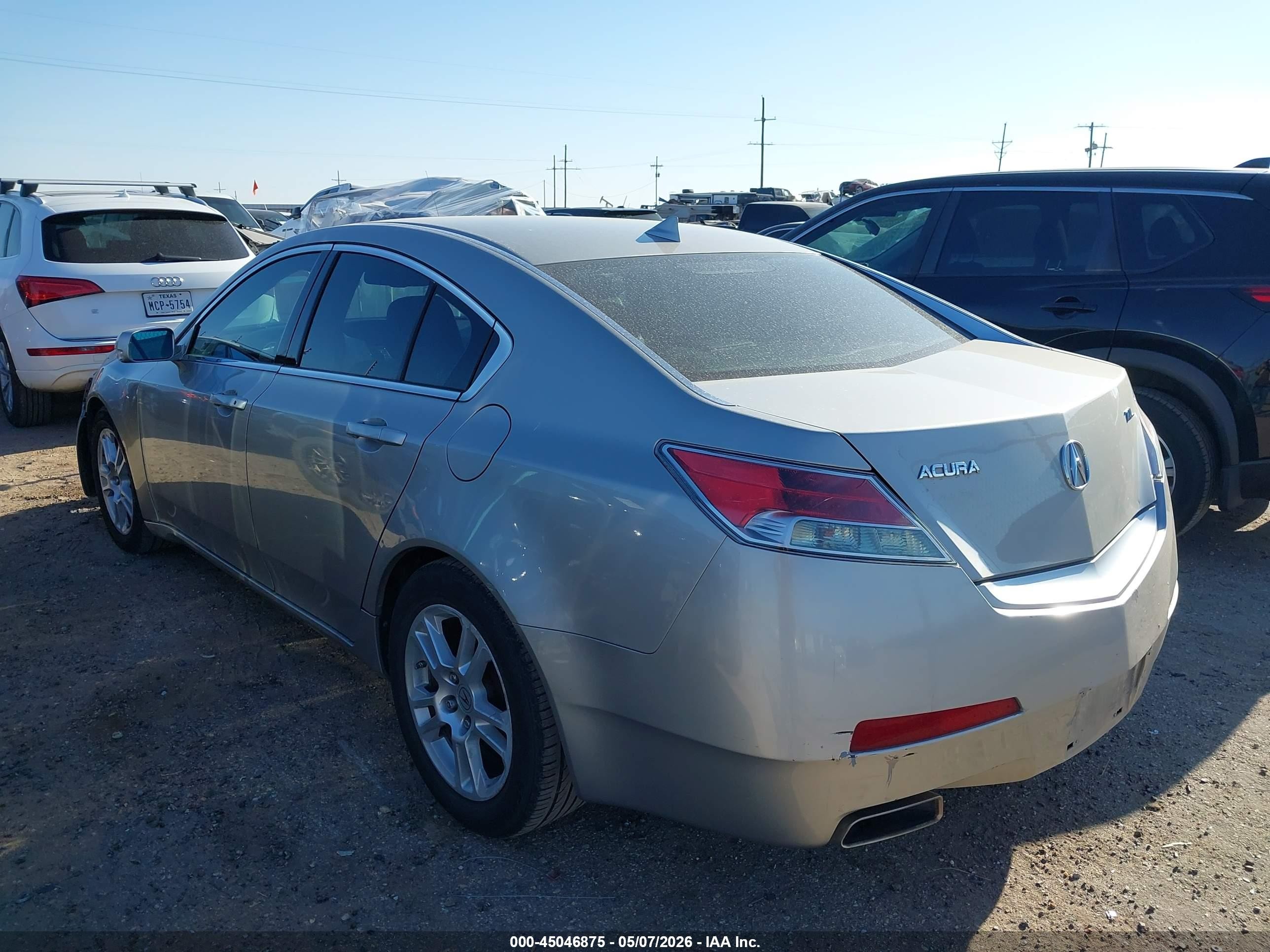 2010 Acura Tl 3.5 Silver vin: 19UUA8F21AA005503