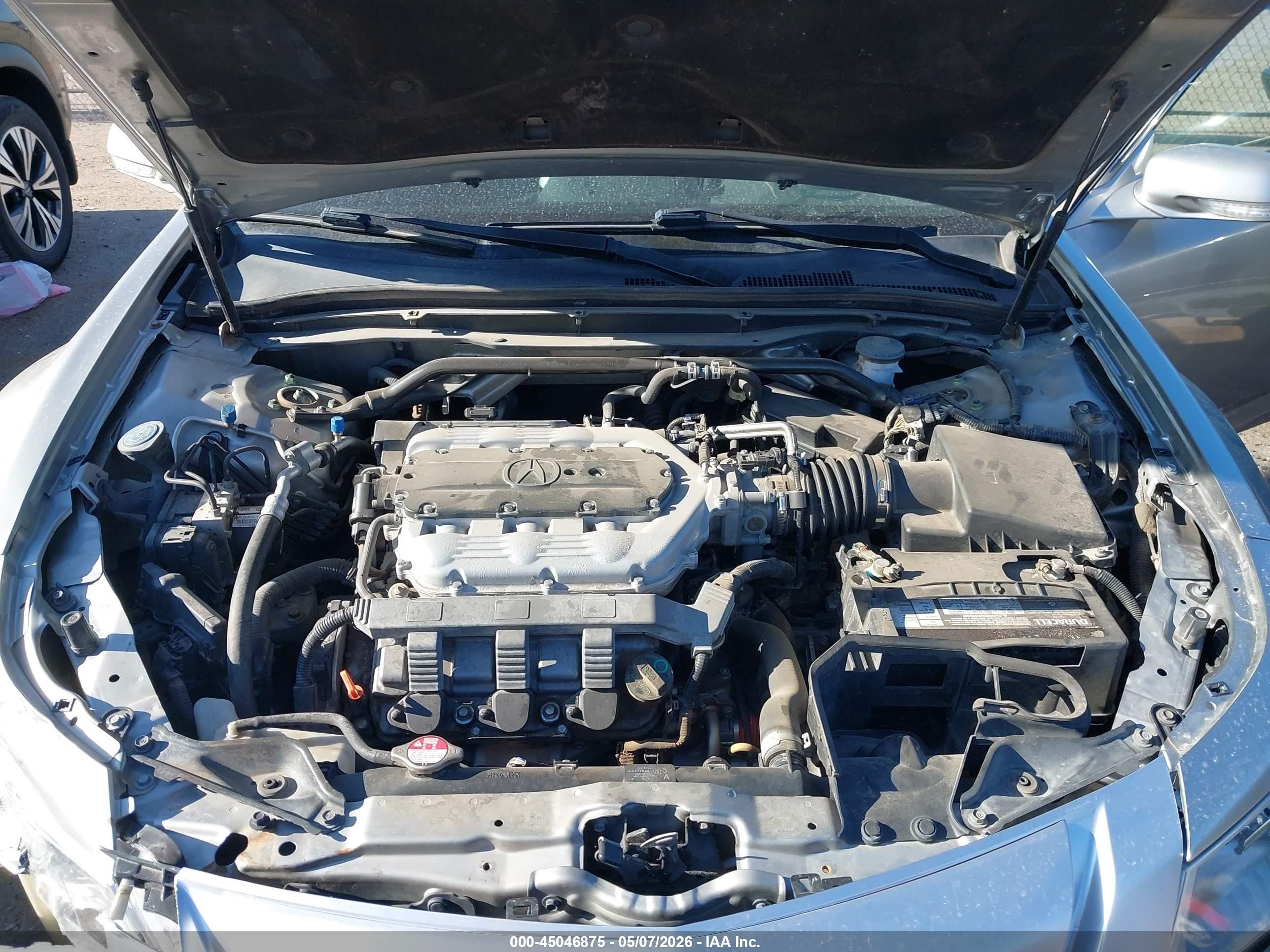 2010 Acura Tl 3.5 Silver vin: 19UUA8F21AA005503