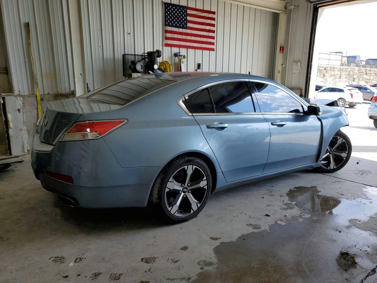2010 Acura Tl Blue vin: 19UUA8F21AA007638