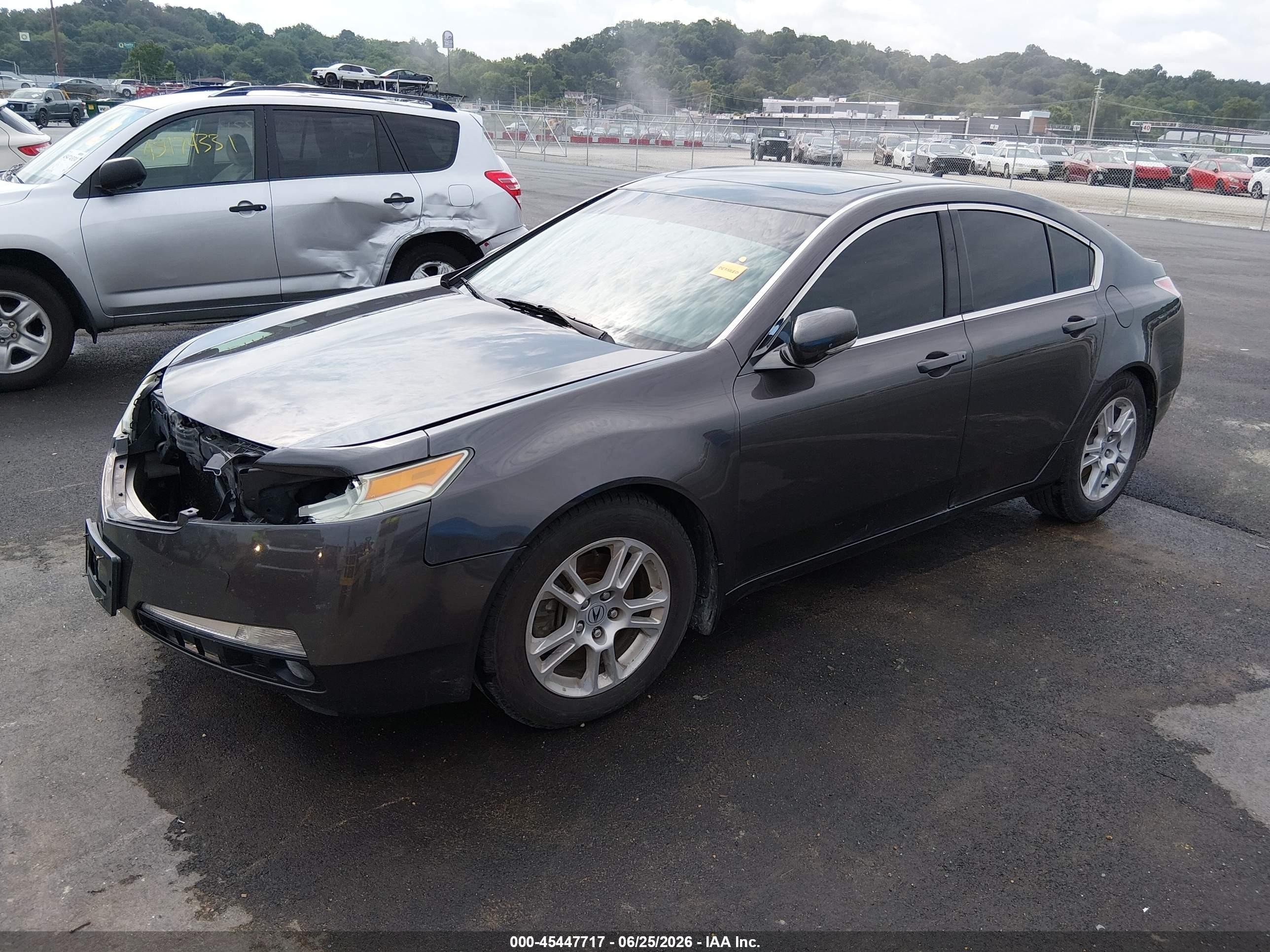 2010 Acura Tl 3.5 Gray vin: 19UUA8F21AA019479