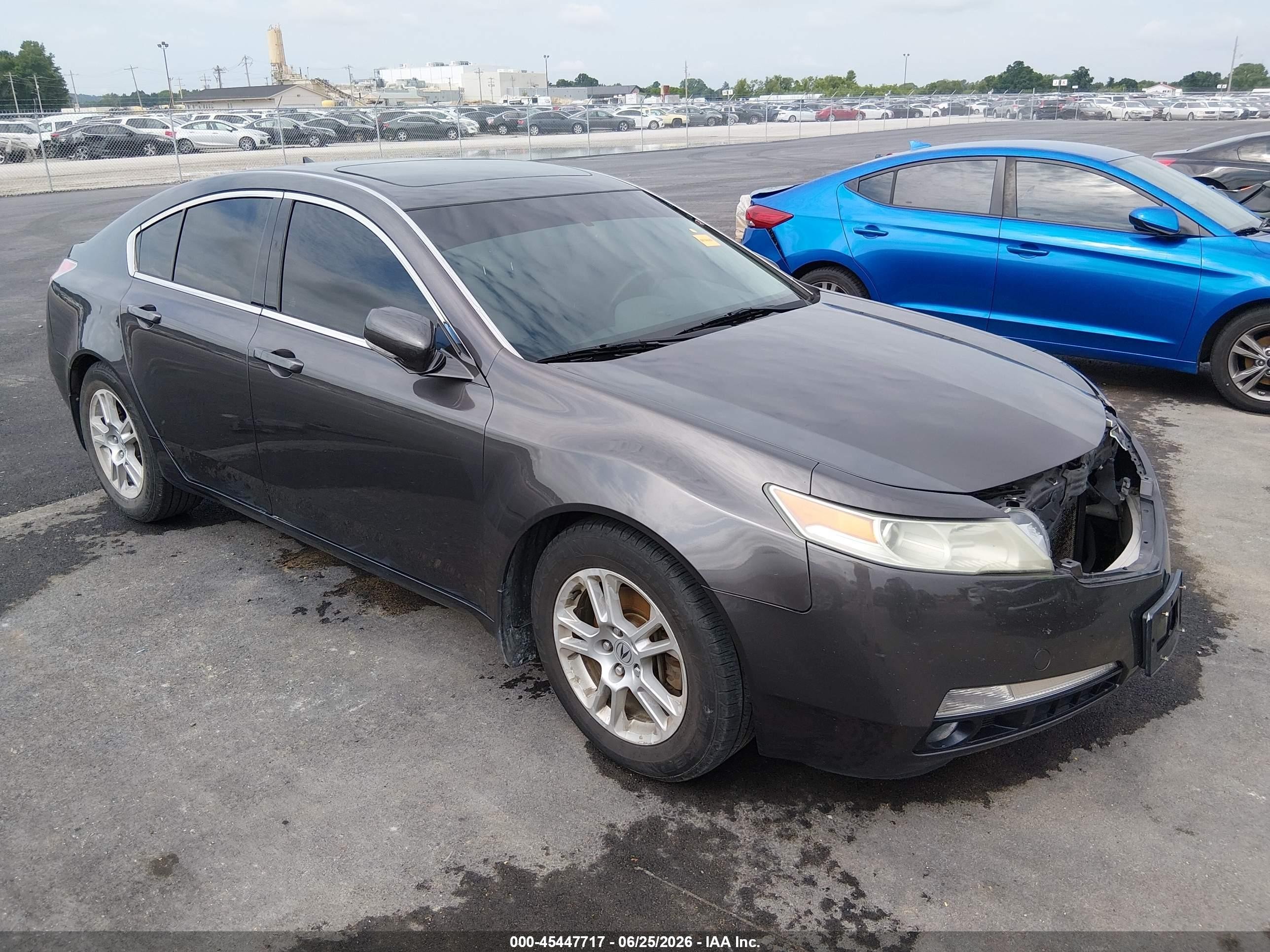 2010 Acura Tl 3.5 Gray vin: 19UUA8F21AA019479