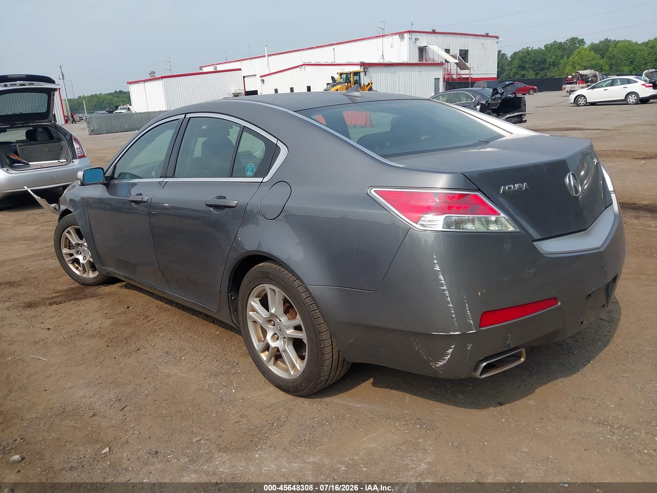 2010 Acura Tl 3.5 Gray vin: 19UUA8F21AA021071