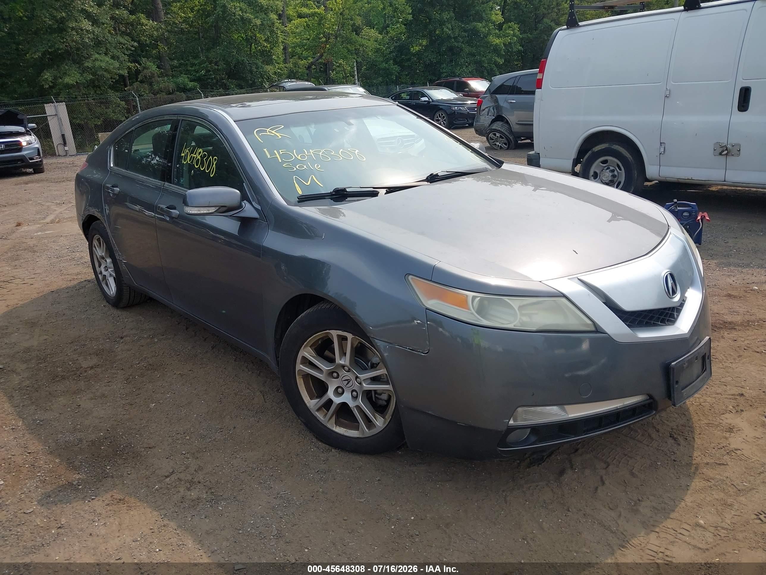 2010 Acura Tl 3.5 Gray vin: 19UUA8F21AA021071