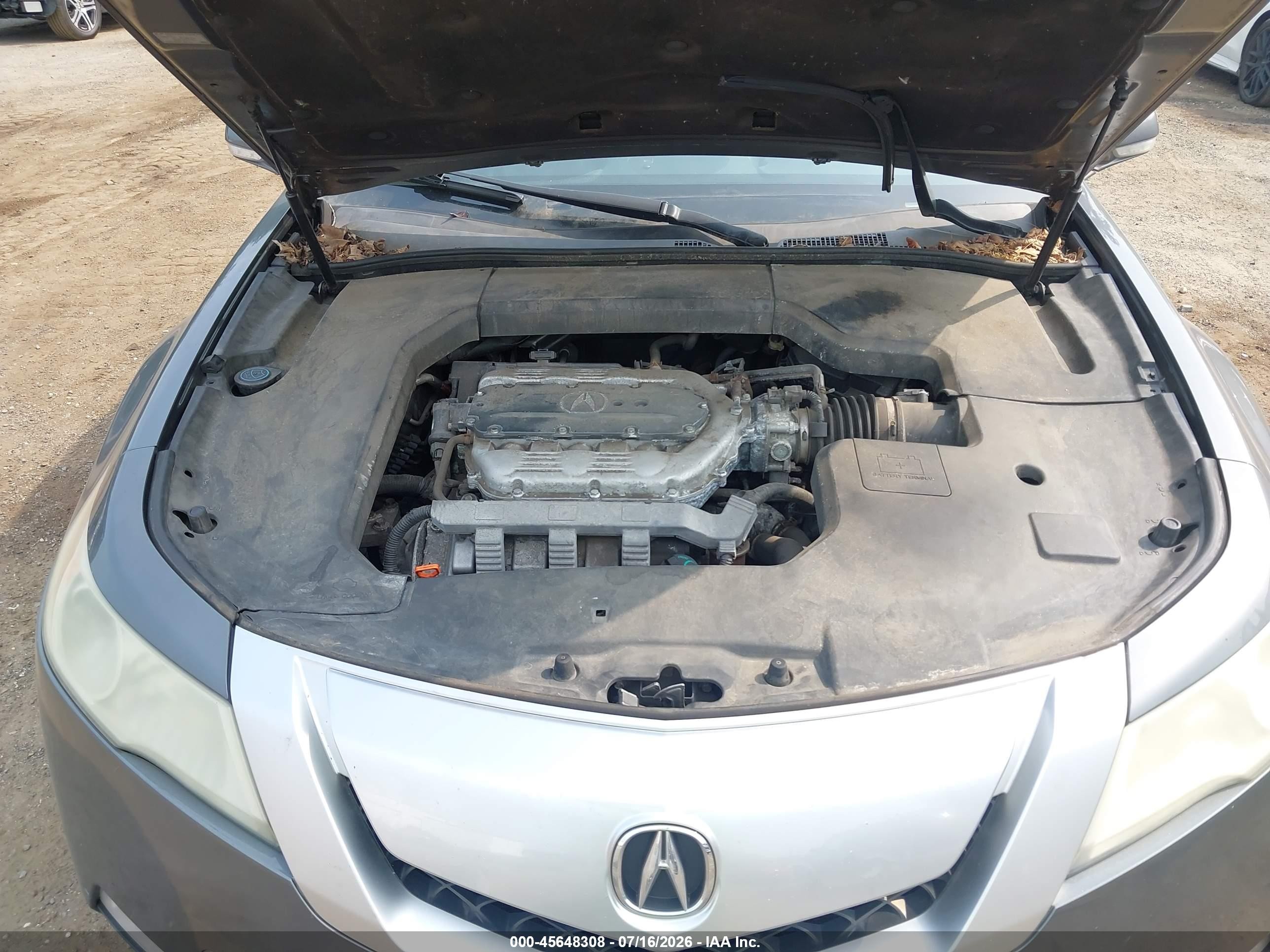 2010 Acura Tl 3.5 Gray vin: 19UUA8F21AA021071