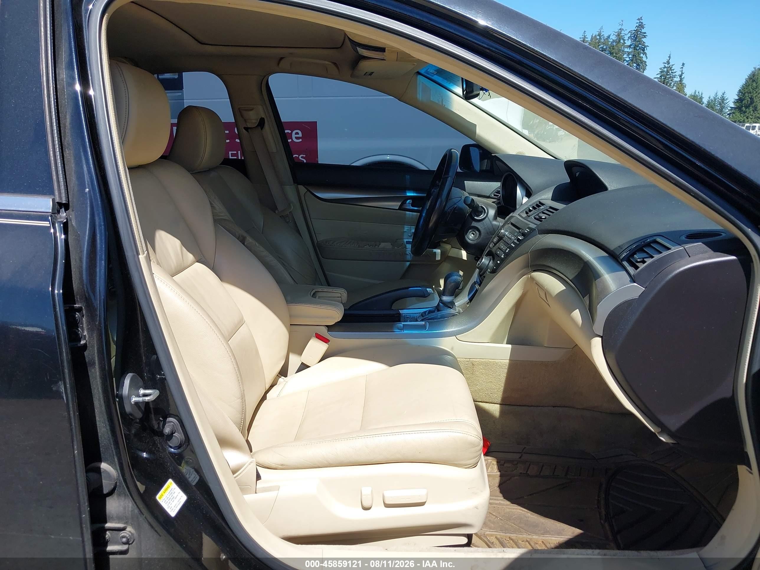 2010 Acura Tl 3.5 Black vin: 19UUA8F21AA027288