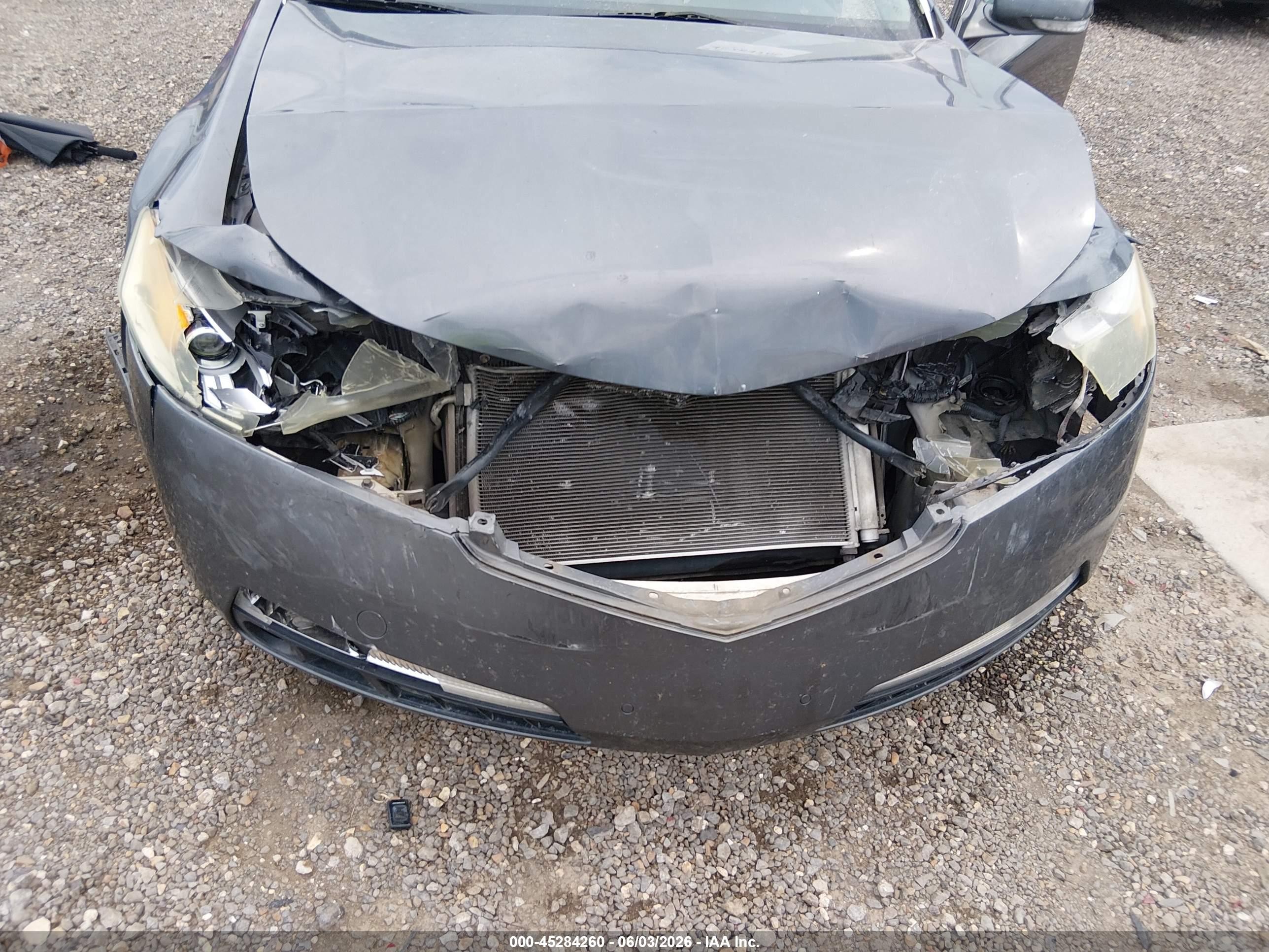 2011 Acura Tl 3.5 Gray vin: 19UUA8F21BA000934