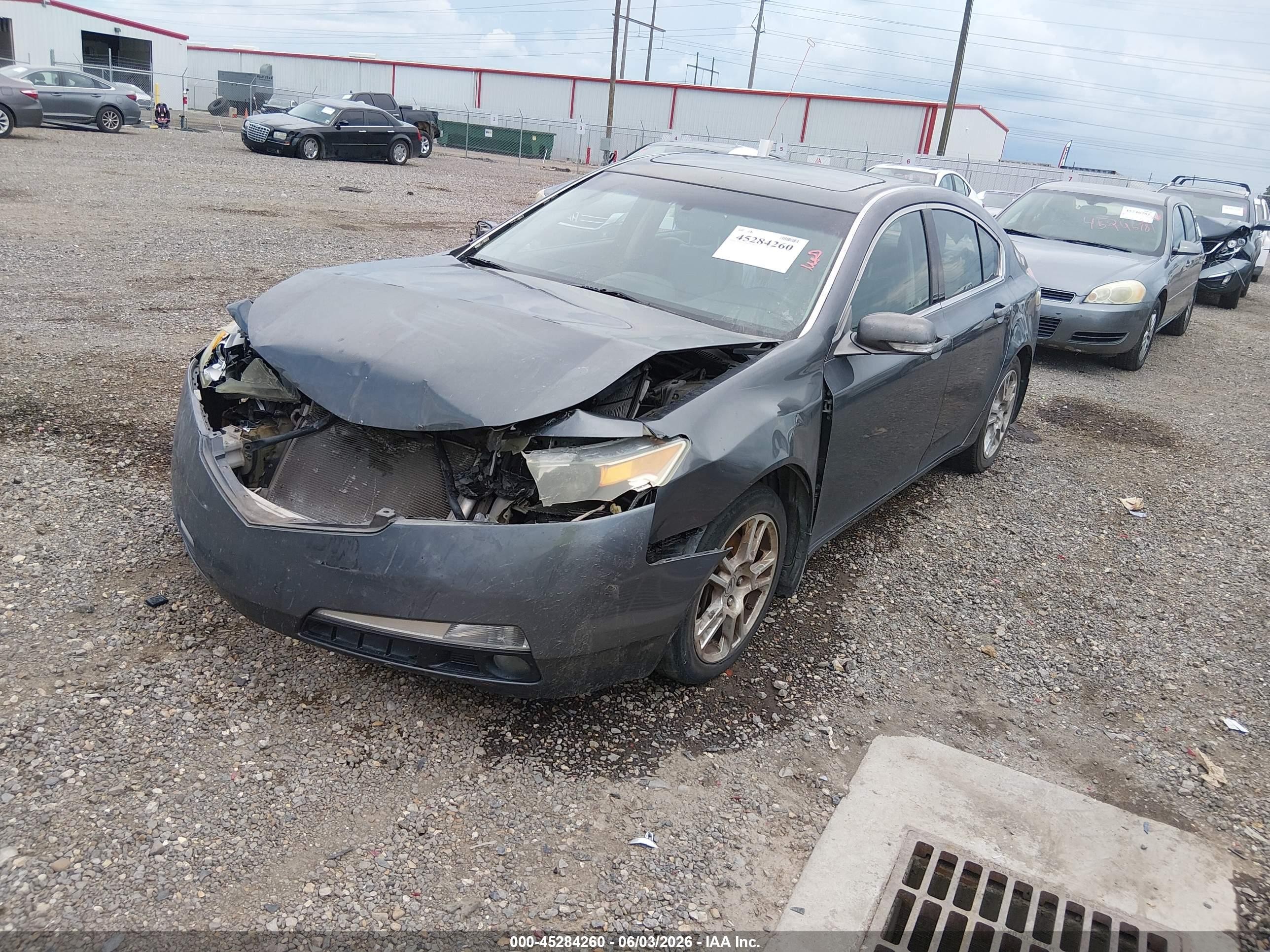 2011 Acura Tl 3.5 Gray vin: 19UUA8F21BA000934