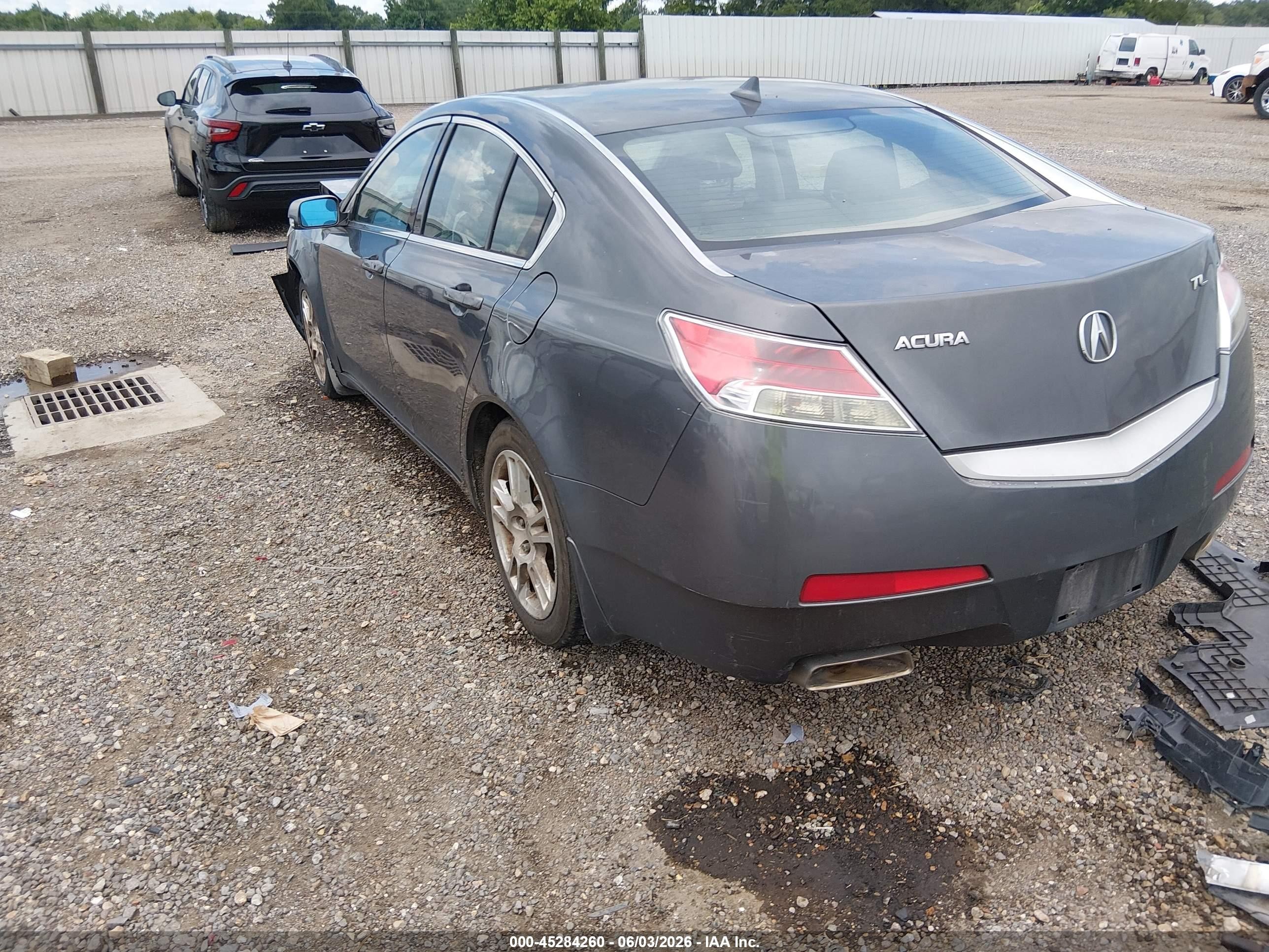2011 Acura Tl 3.5 Gray vin: 19UUA8F21BA000934