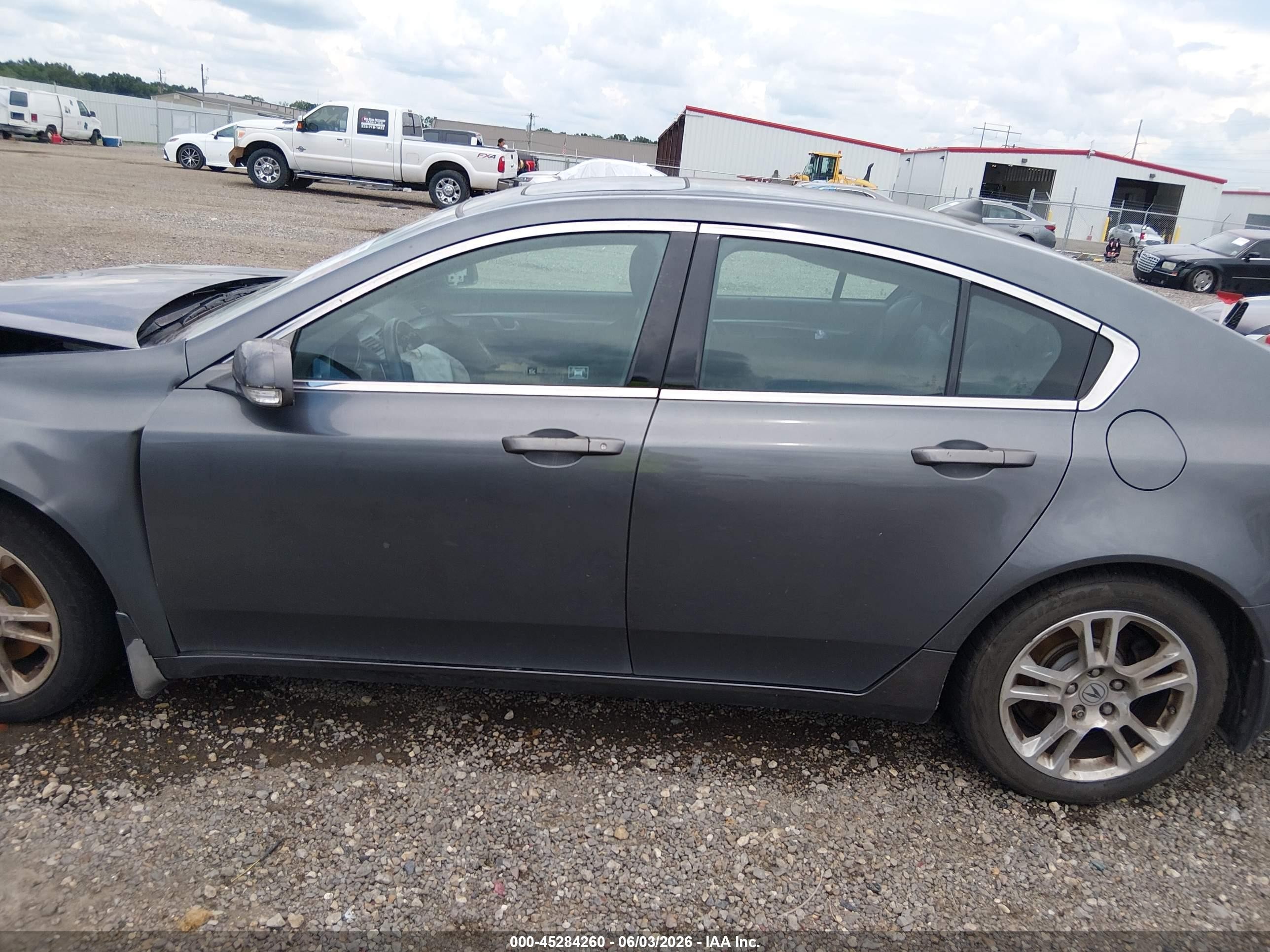 2011 Acura Tl 3.5 Gray vin: 19UUA8F21BA000934