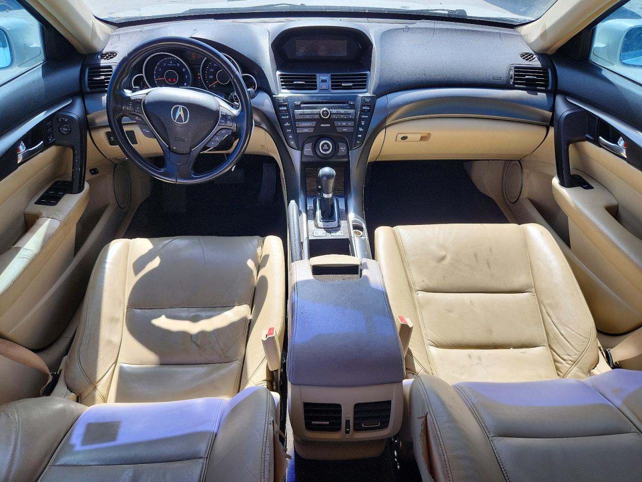 2012 Acura Tl White vin: 19UUA8F21CA016729
