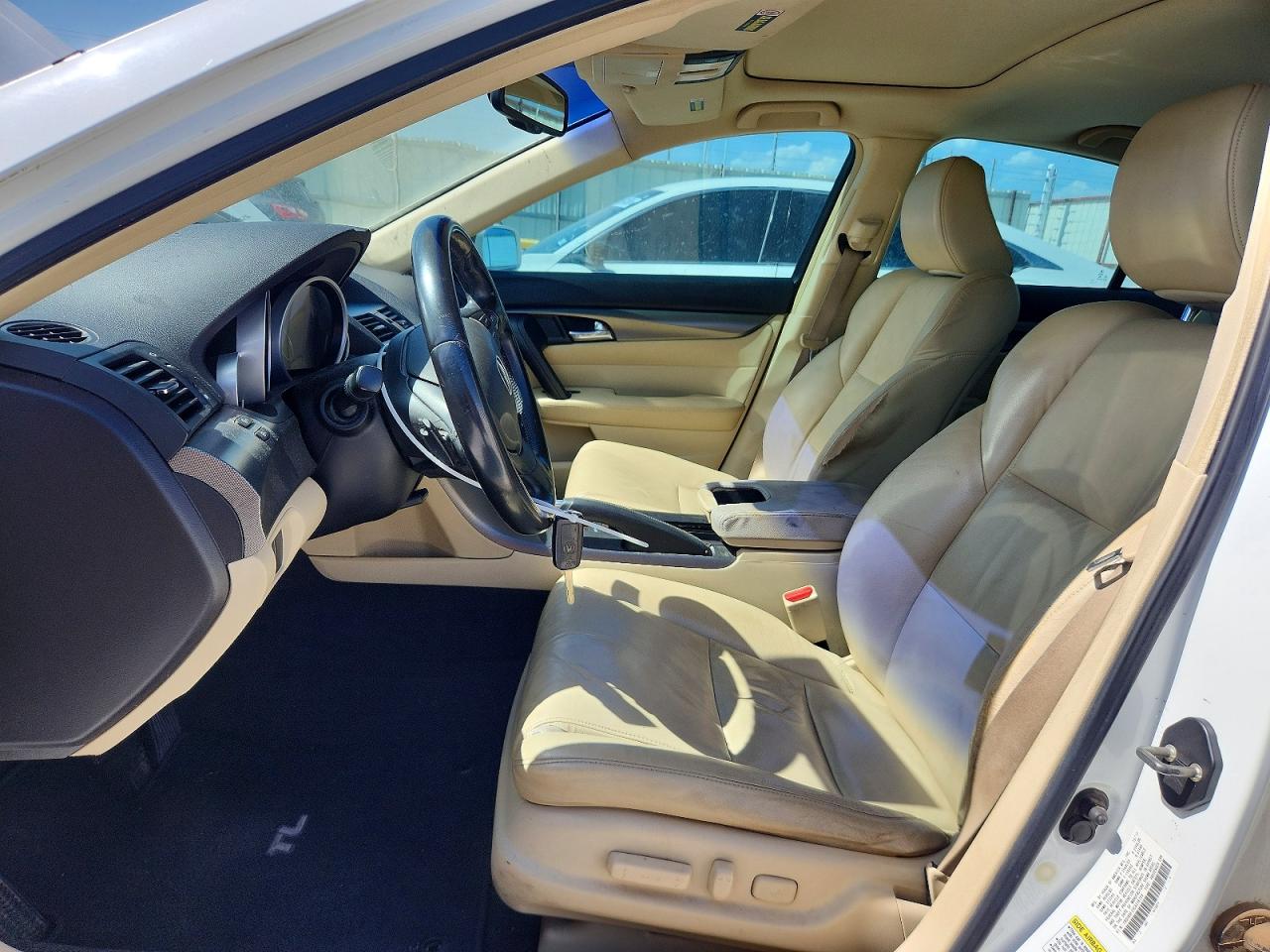 2012 Acura Tl White vin: 19UUA8F21CA016729