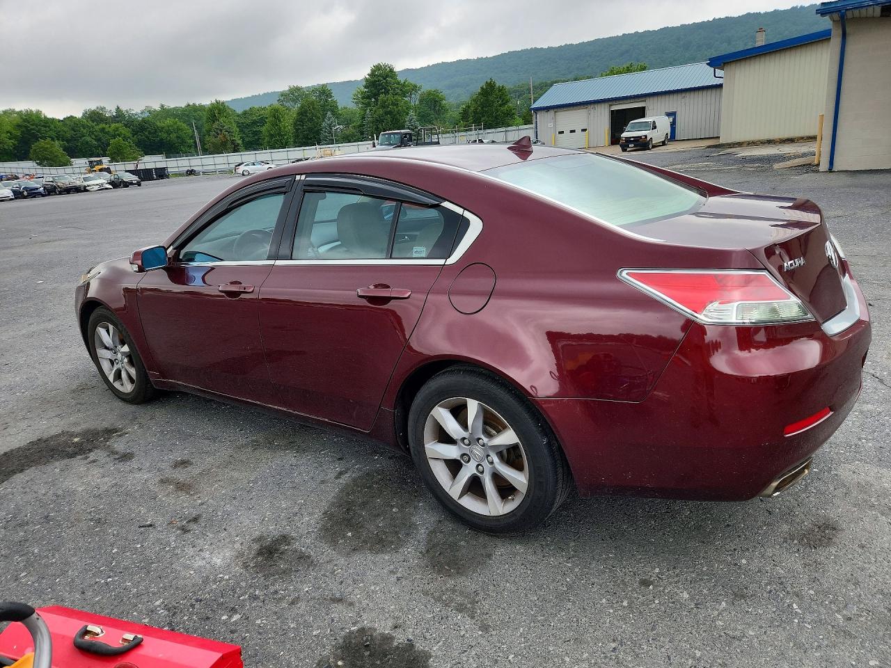 2012 Acura Tl Бордовый vin: 19UUA8F21CA034518