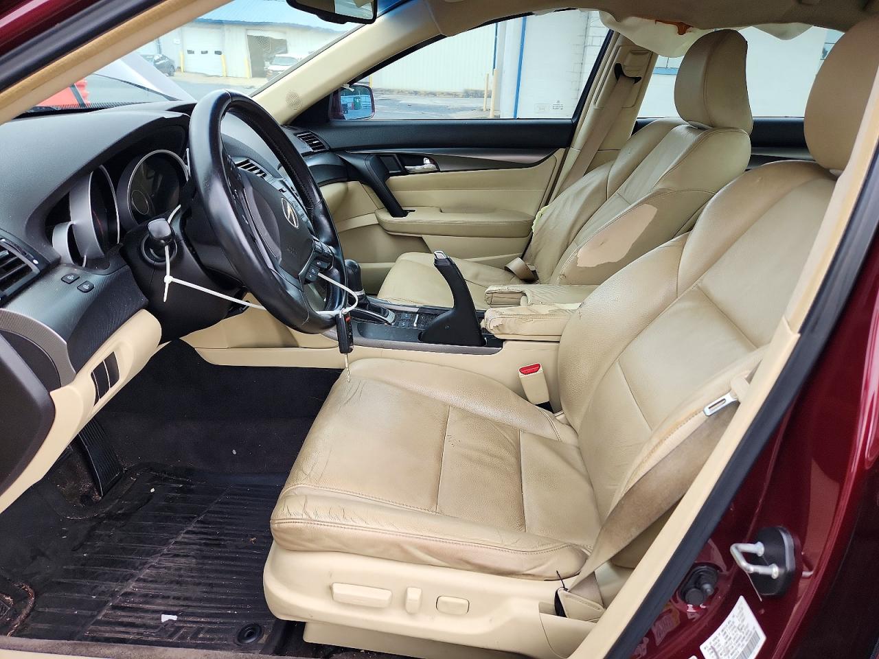 2012 Acura Tl Бордовый vin: 19UUA8F21CA034518