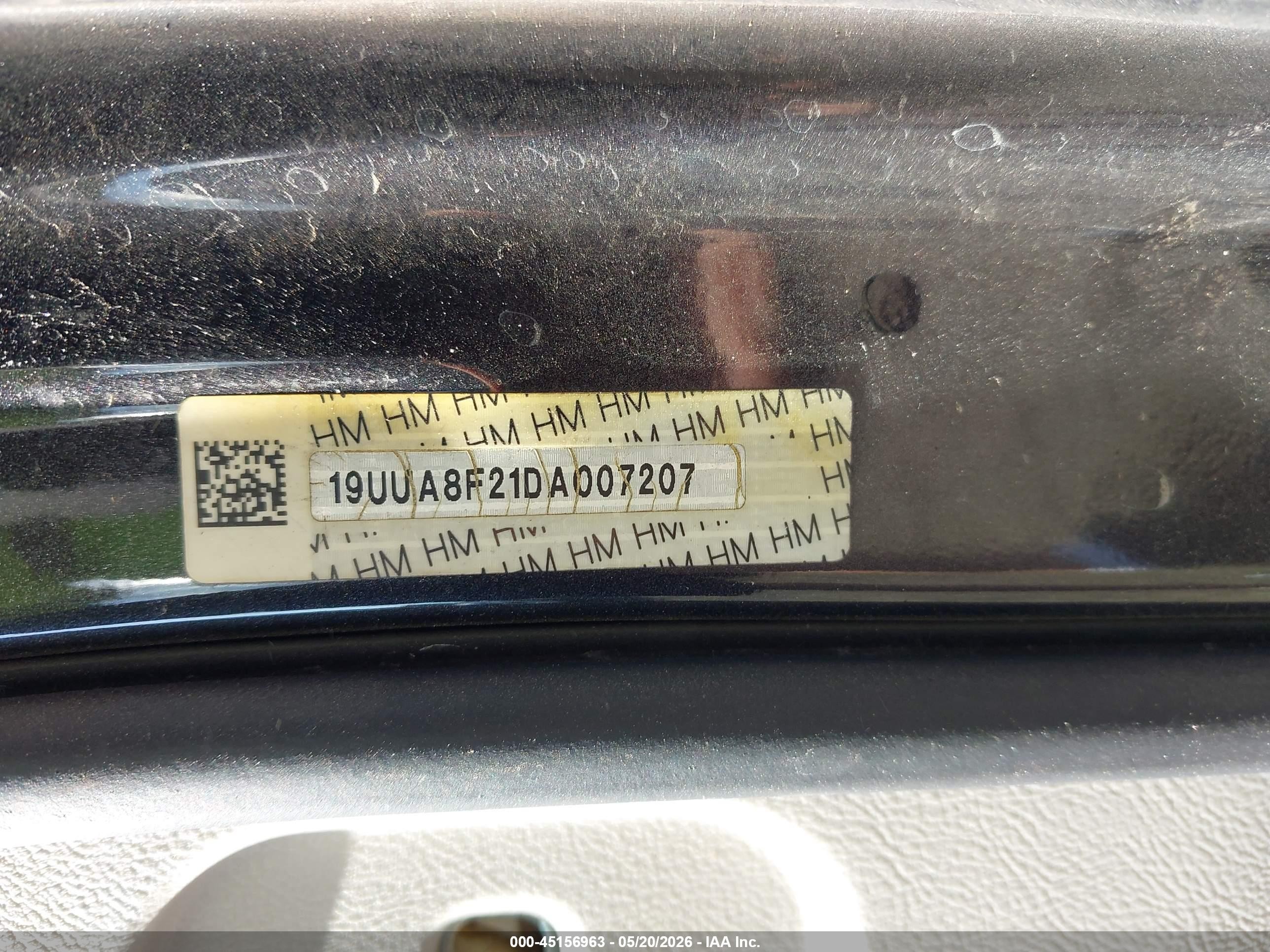 2013 Acura Tl 3.5 Серый vin: 19UUA8F21DA007207