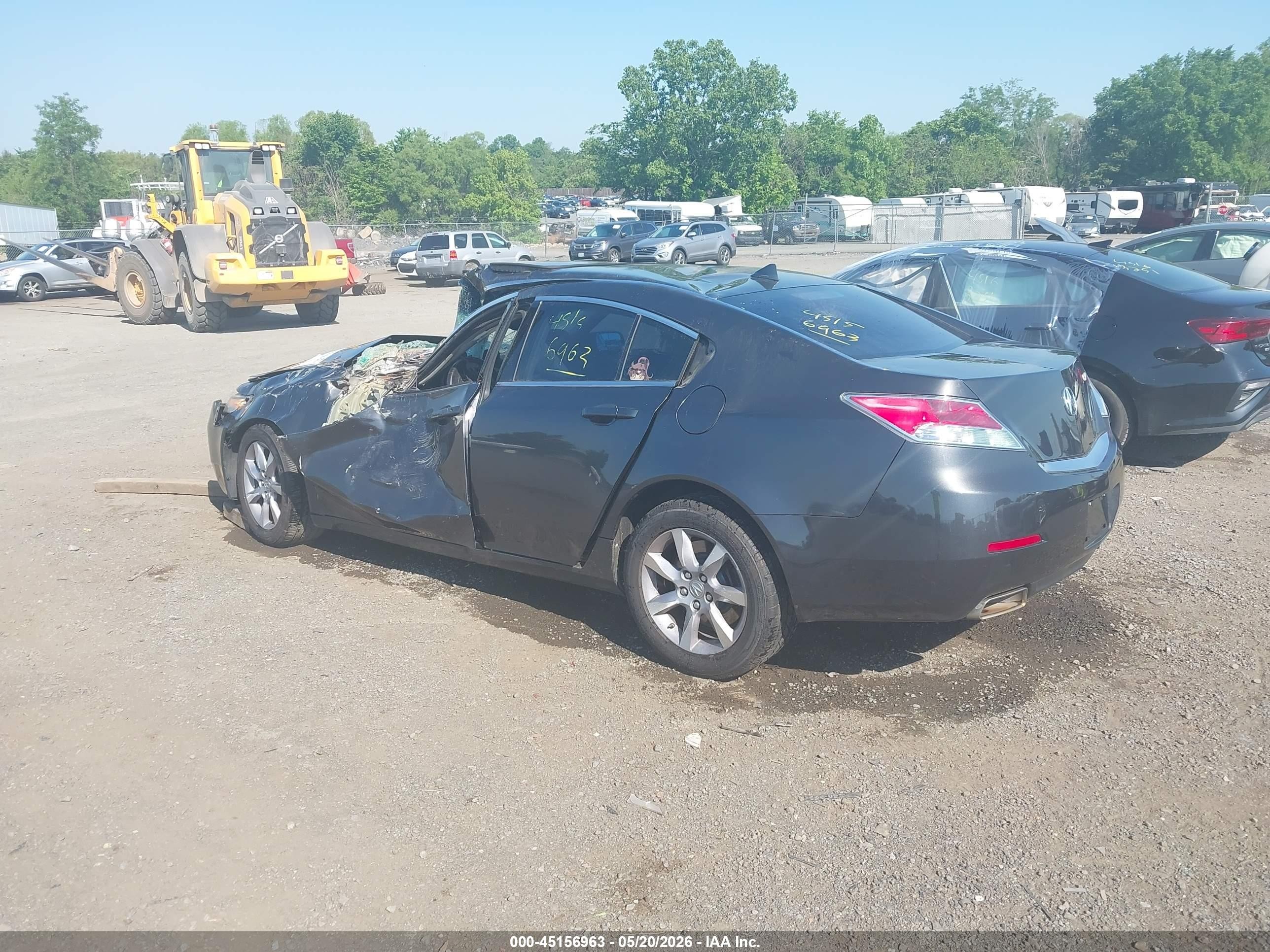 2013 Acura Tl 3.5 Серый vin: 19UUA8F21DA007207