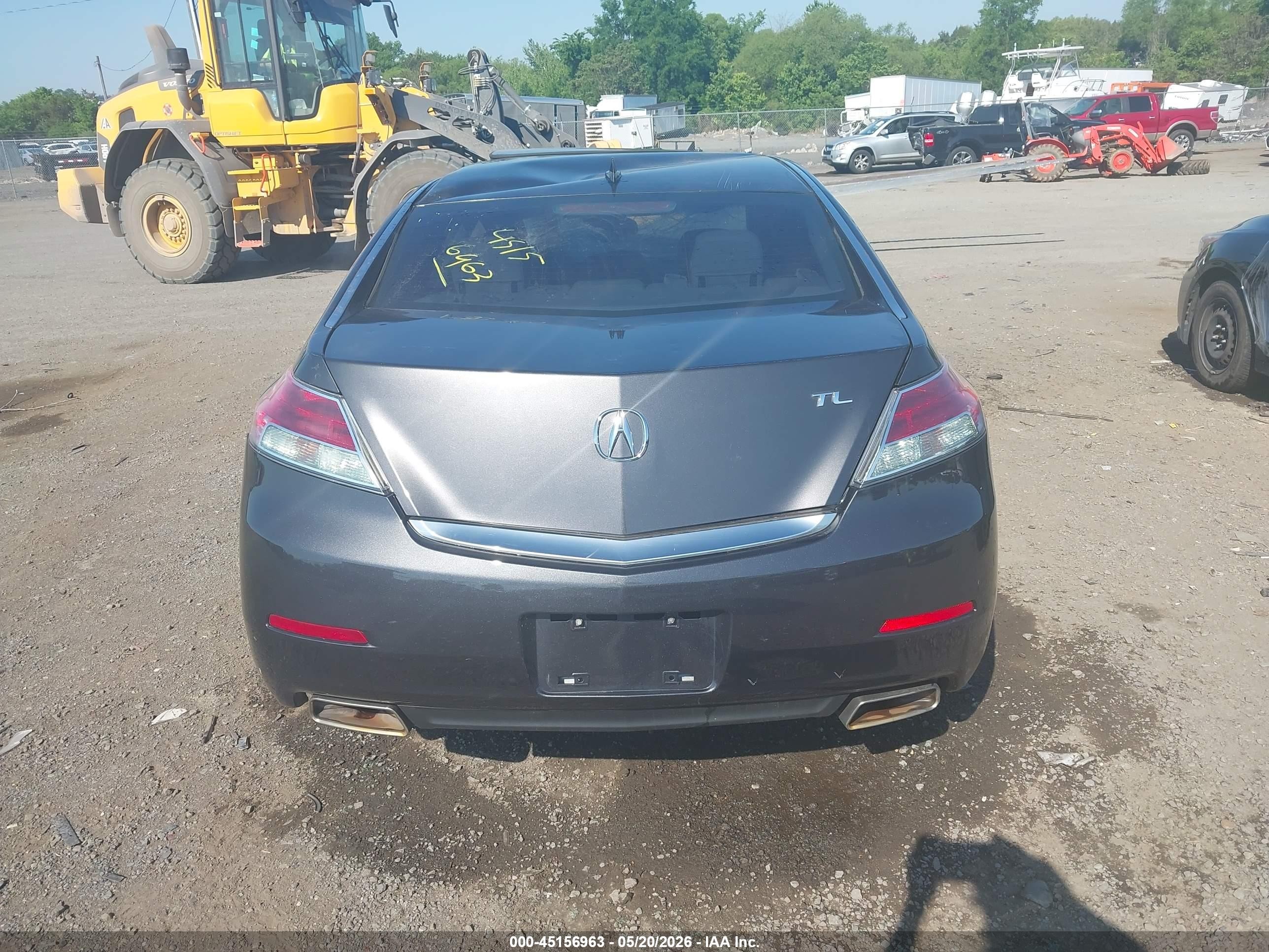 2013 Acura Tl 3.5 Серый vin: 19UUA8F21DA007207