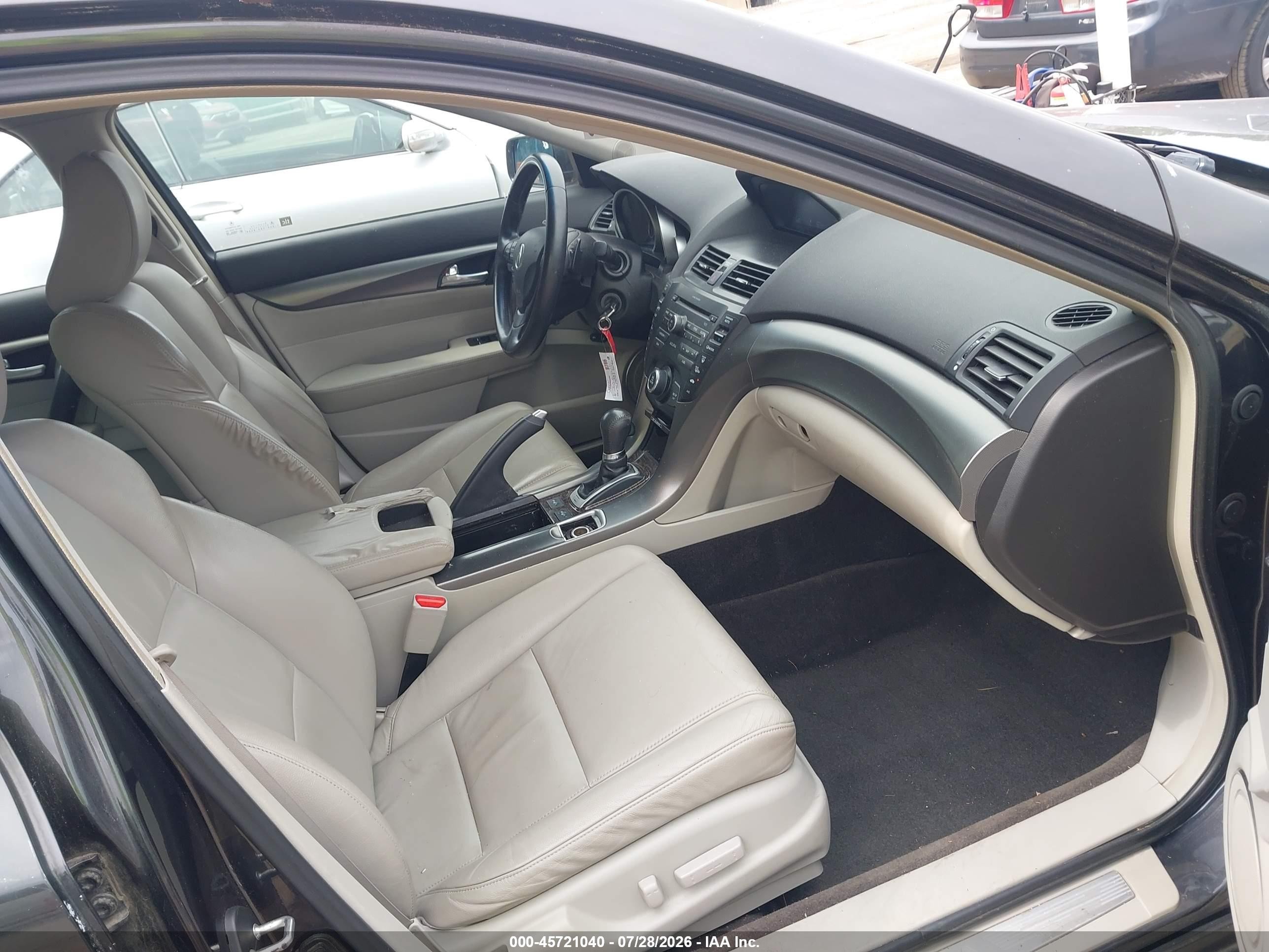 2013 Acura Tl 3.5 Black vin: 19UUA8F21DA007983