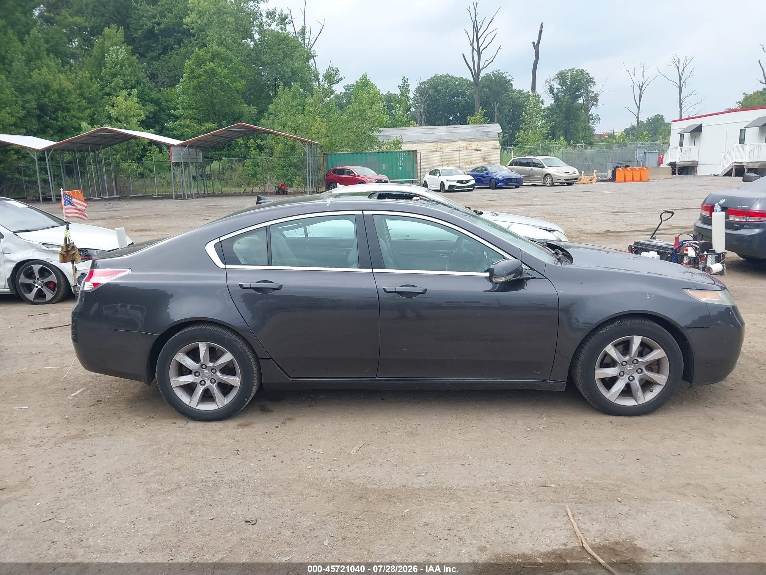 2013 Acura Tl 3.5 Black vin: 19UUA8F21DA007983