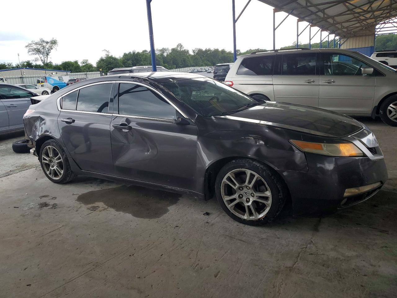 2010 Acura Tl Gray vin: 19UUA8F22AA009009