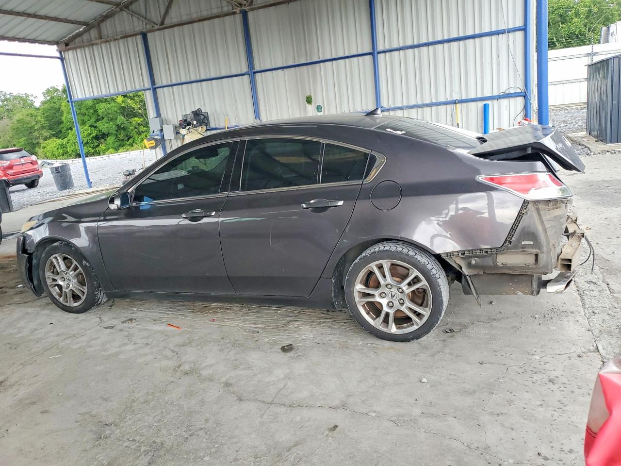 2010 Acura Tl Gray vin: 19UUA8F22AA009009