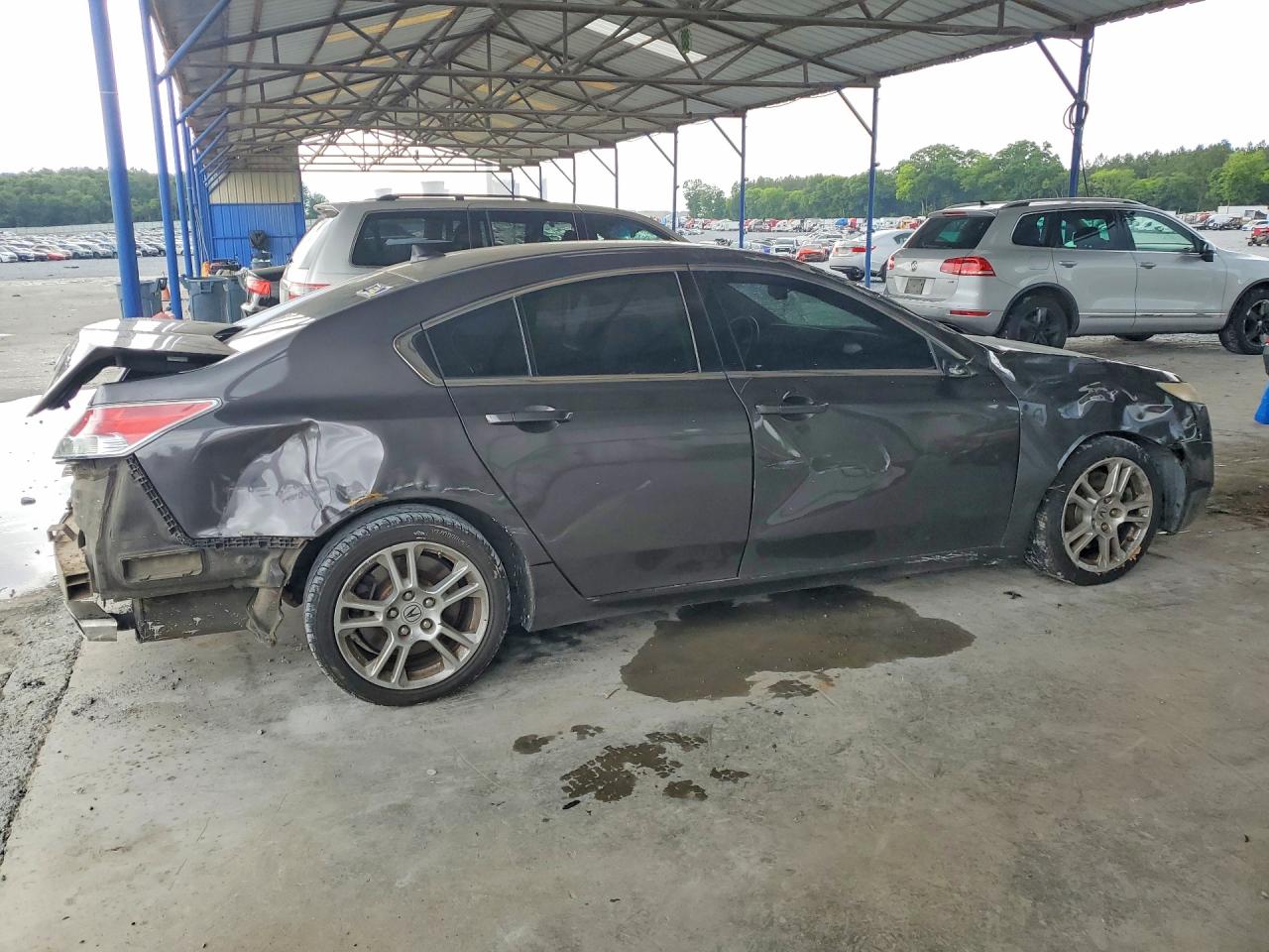 2010 Acura Tl Gray vin: 19UUA8F22AA009009