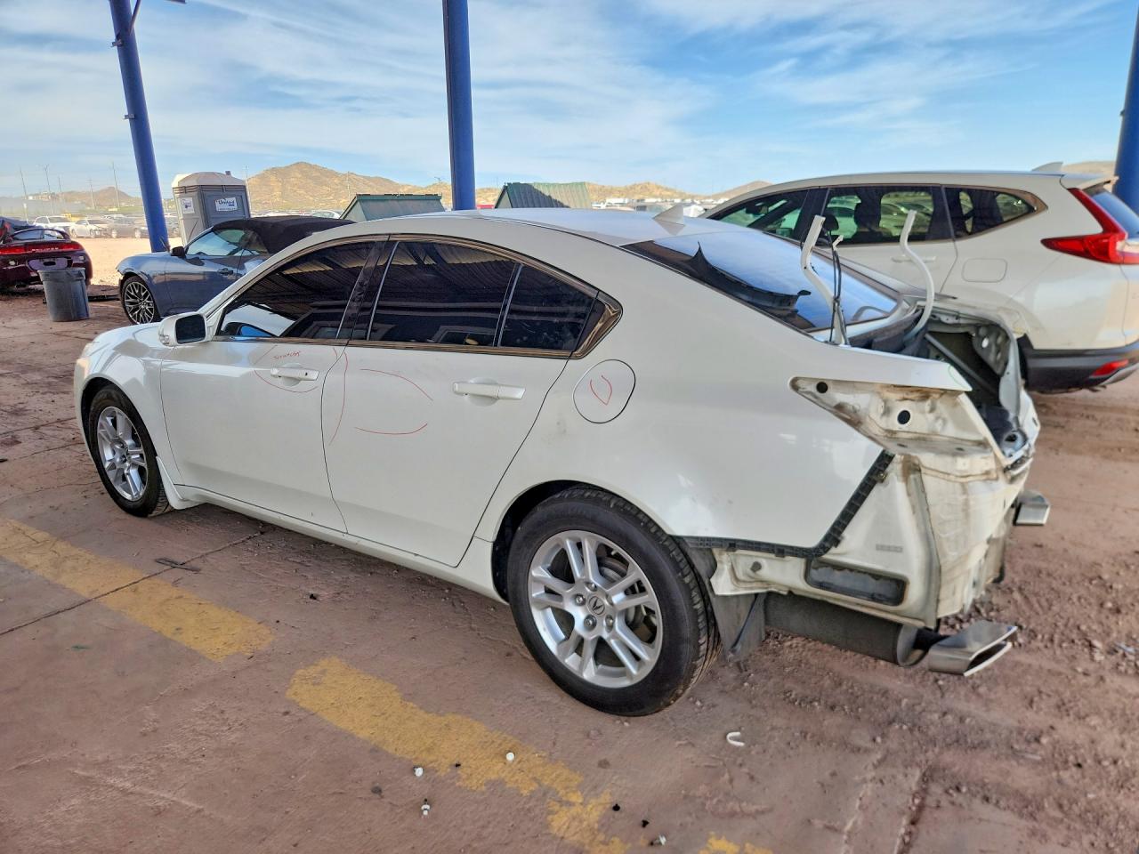 2010 Acura Tl White vin: 19UUA8F22AA011861