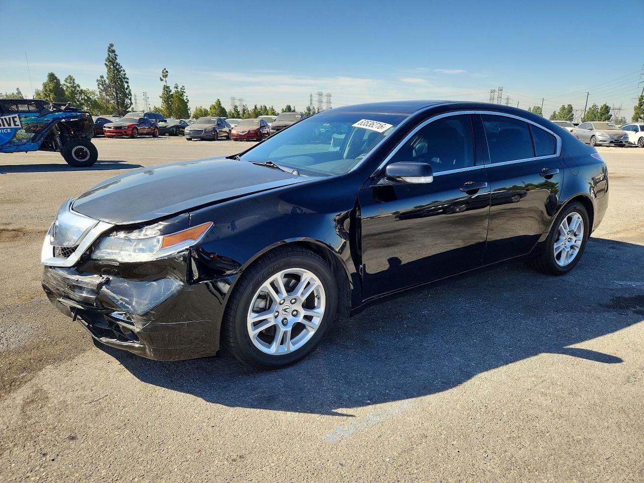 2010 Acura Tl Black vin: 19UUA8F22AA027039