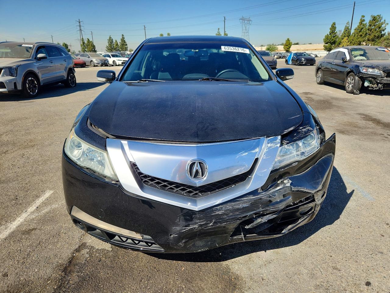 2010 Acura Tl Black vin: 19UUA8F22AA027039
