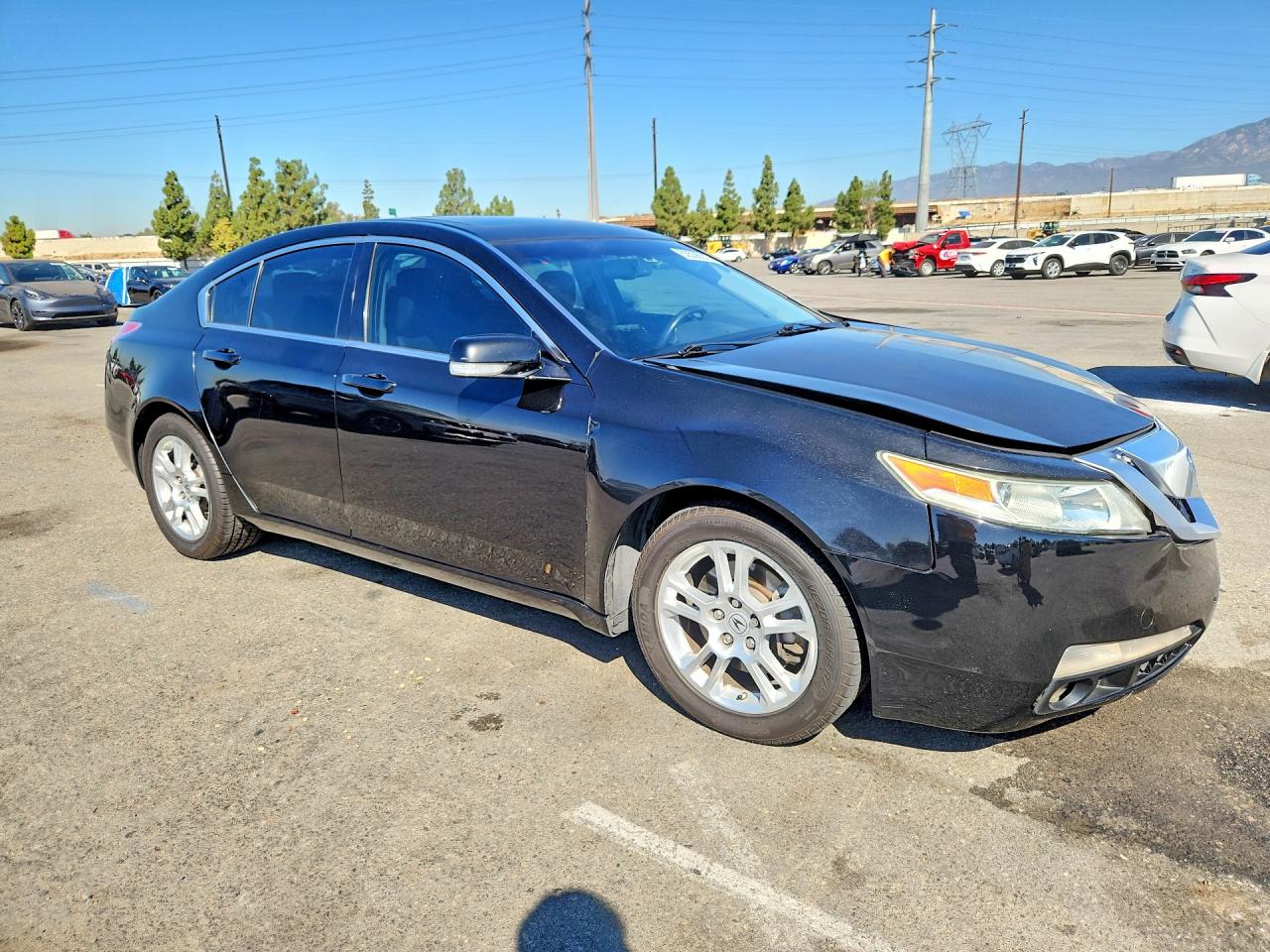 2010 Acura Tl Black vin: 19UUA8F22AA027039