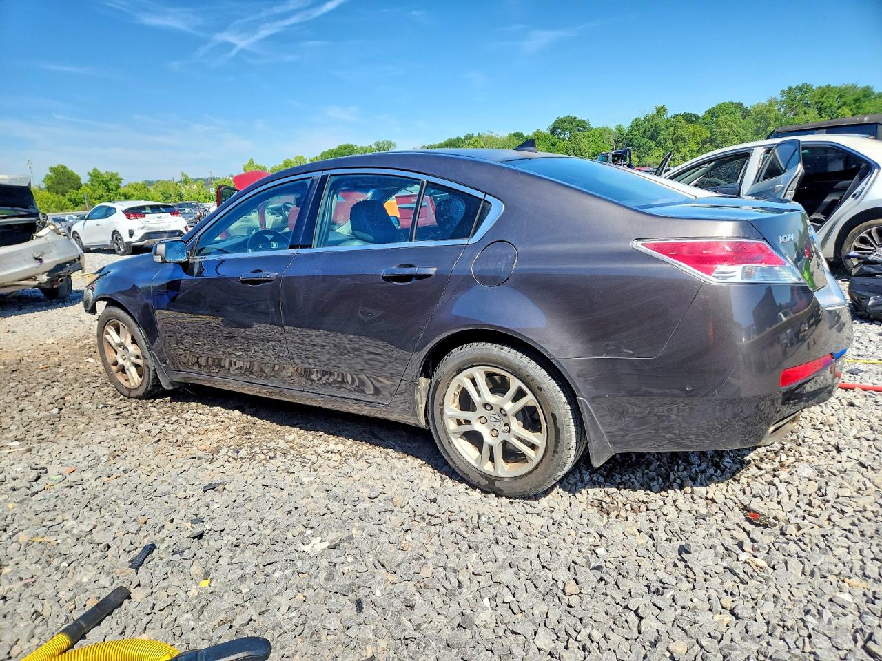 2011 Acura Tl Gray vin: 19UUA8F22BA002689