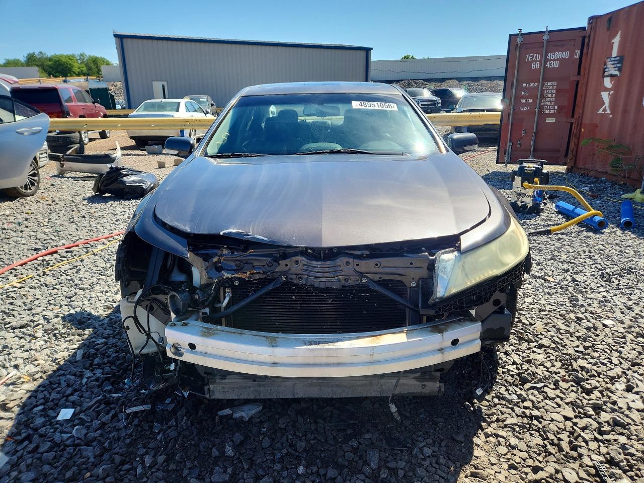2011 Acura Tl Gray vin: 19UUA8F22BA002689