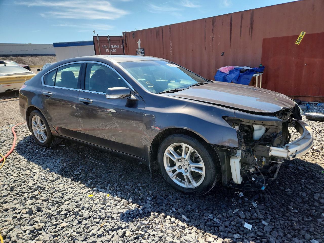 2011 Acura Tl Gray vin: 19UUA8F22BA002689