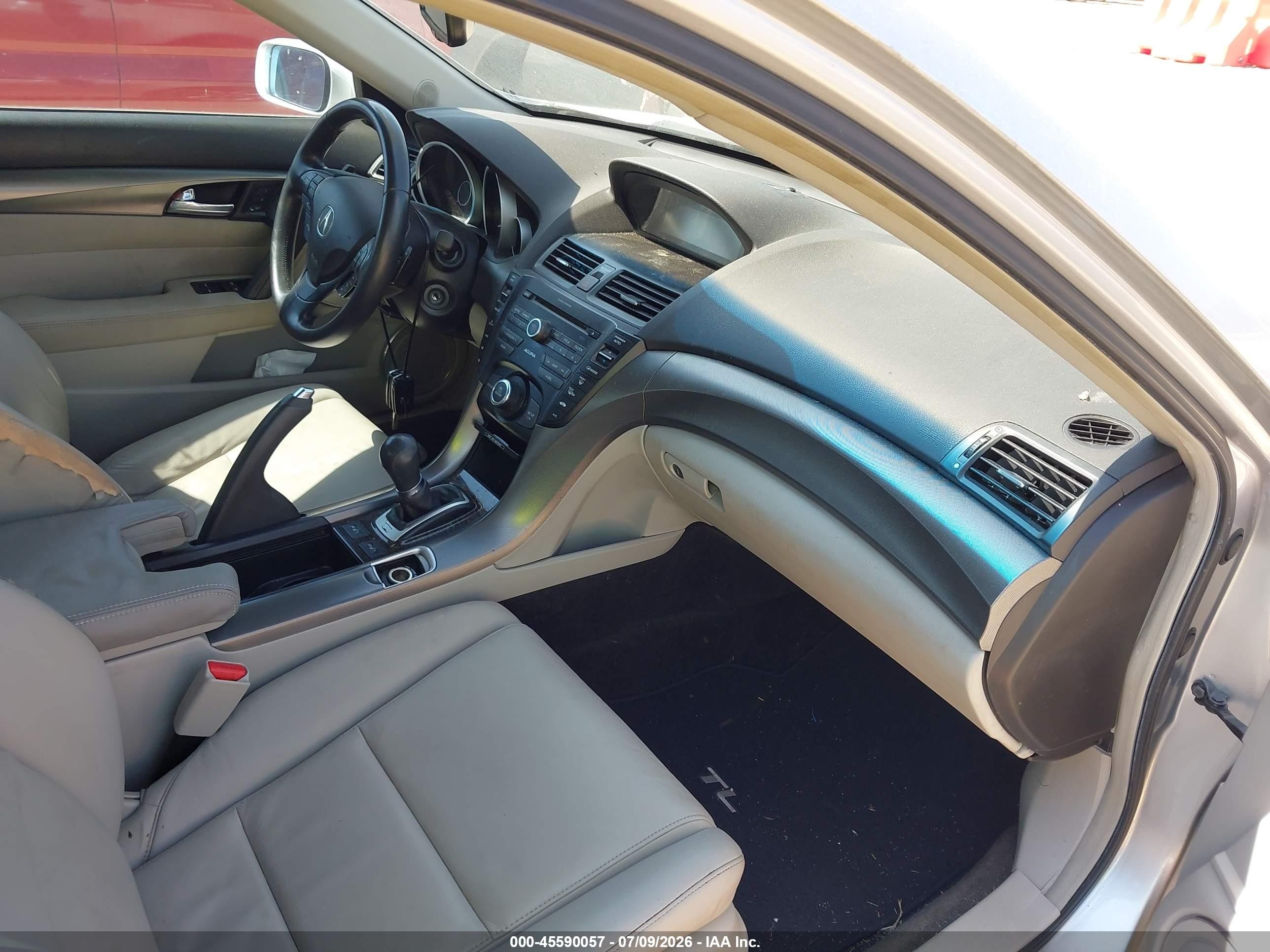 2012 Acura Tl 3.5 Silver vin: 19UUA8F22CA015976