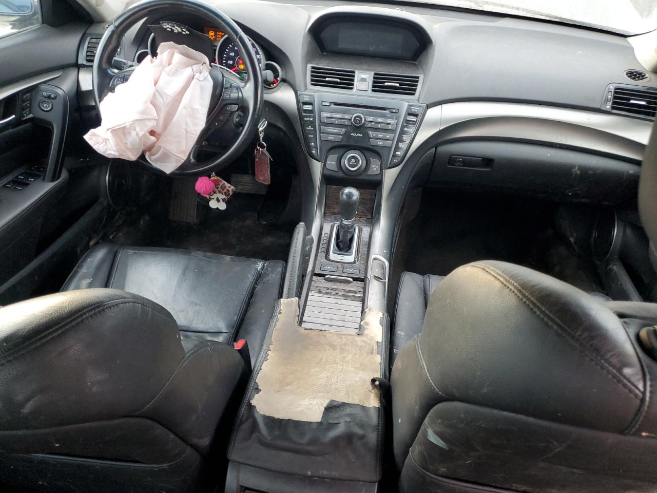 2012 Acura Tl Черный vin: 19UUA8F22CA019008