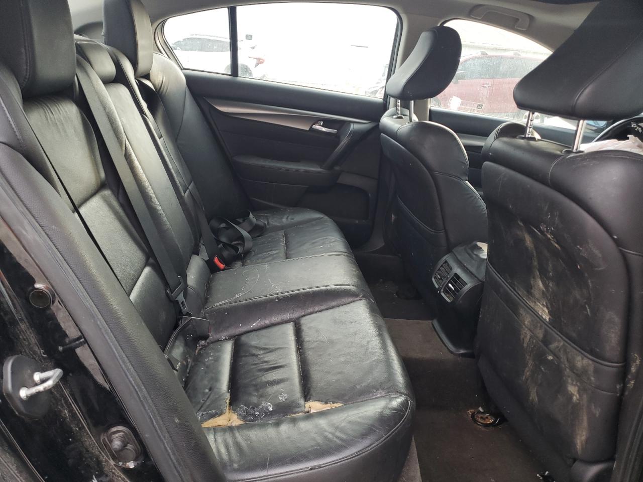 2012 Acura Tl Черный vin: 19UUA8F22CA019008