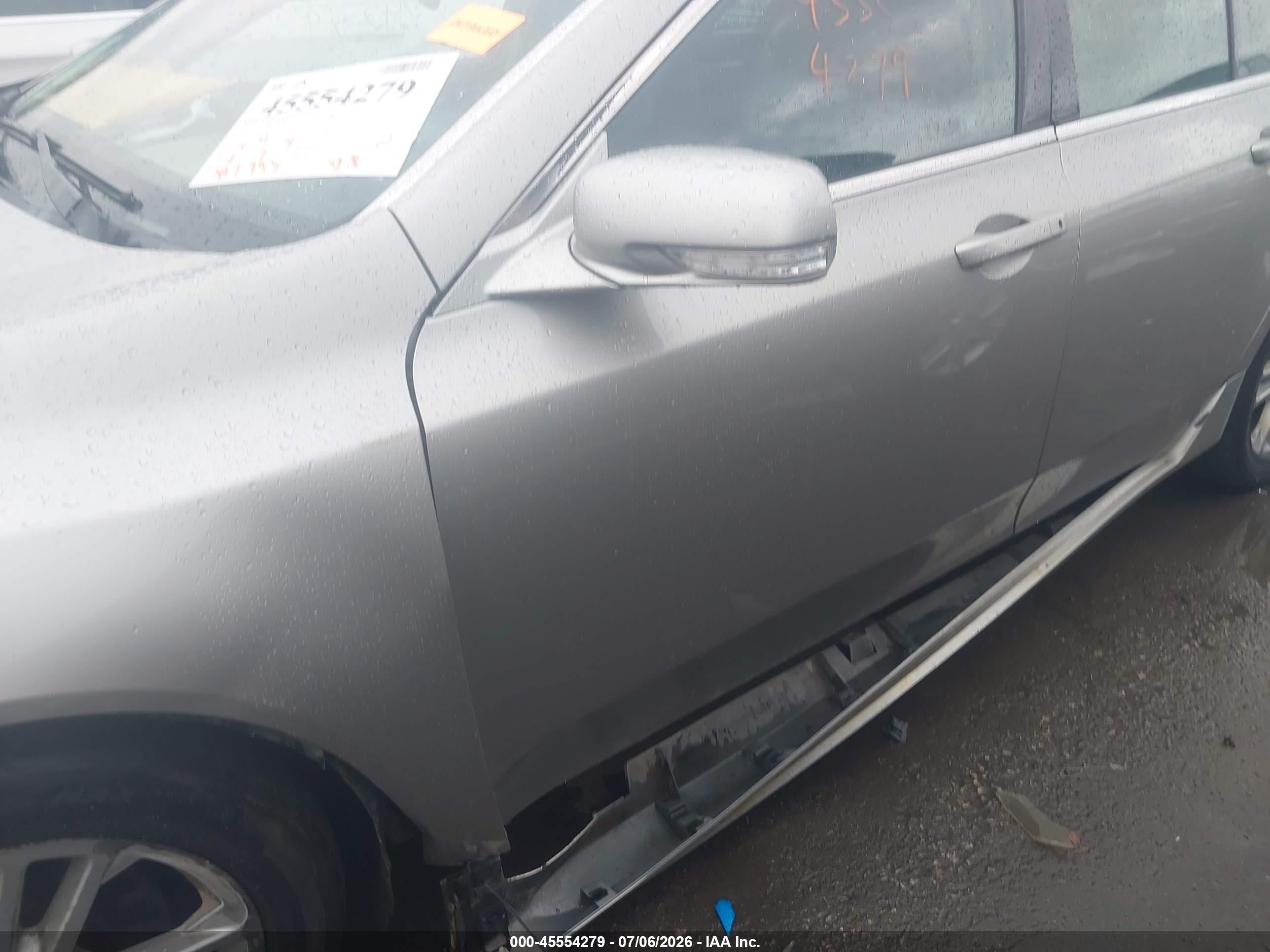 2010 Acura Tl 3.5 Серый vin: 19UUA8F23AA001601