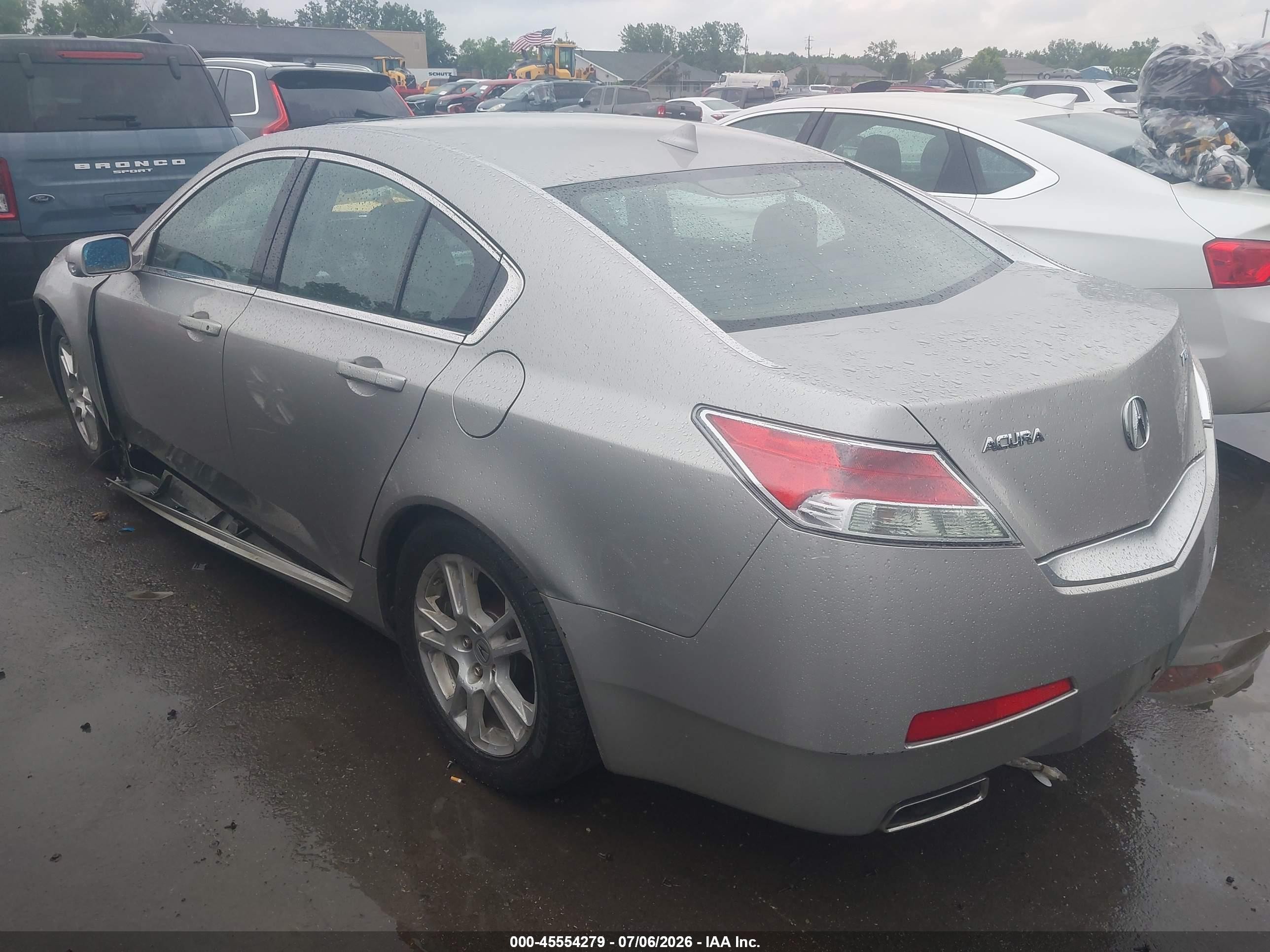 2010 Acura Tl 3.5 Серый vin: 19UUA8F23AA001601
