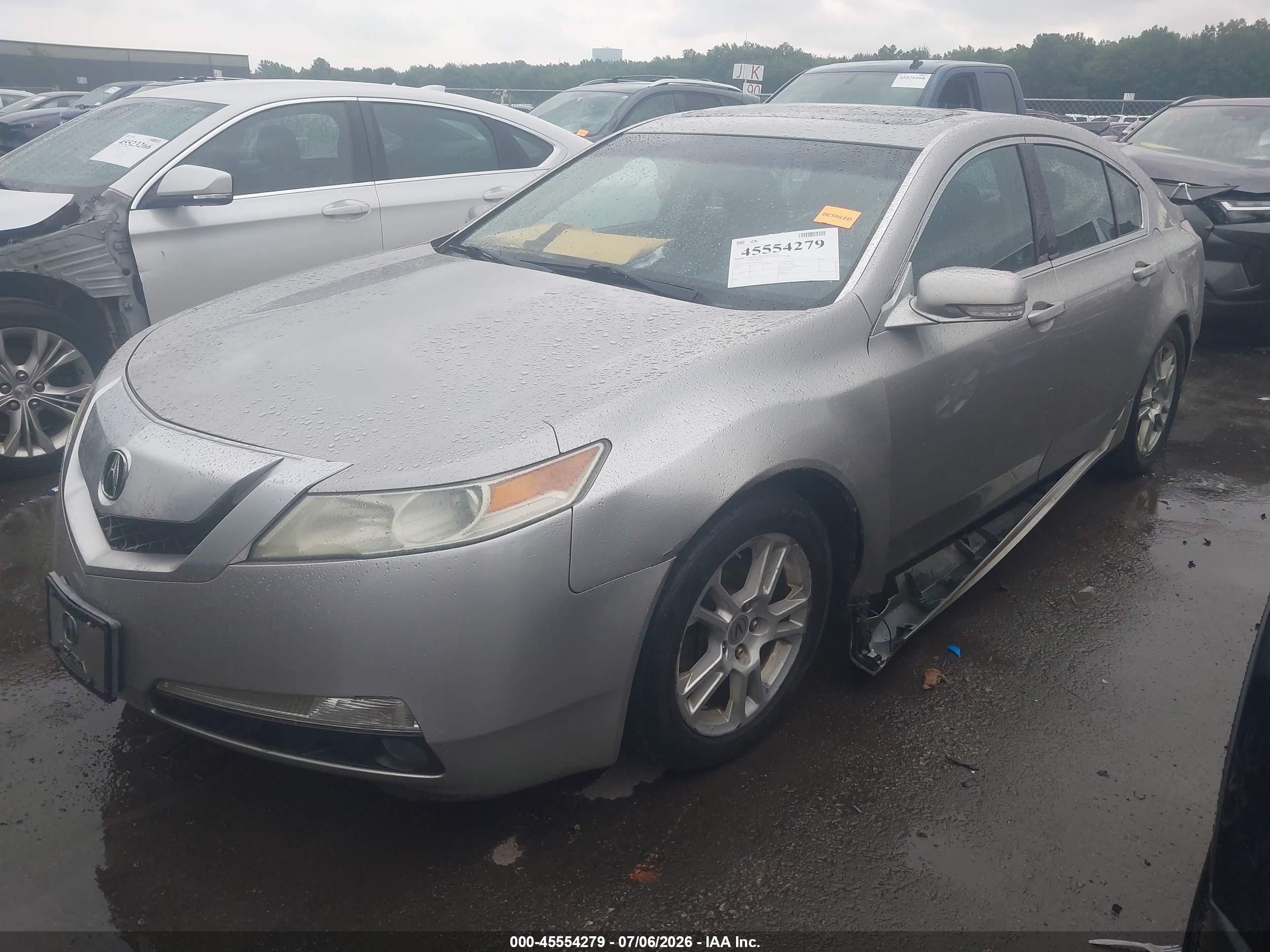 2010 Acura Tl 3.5 Серый vin: 19UUA8F23AA001601