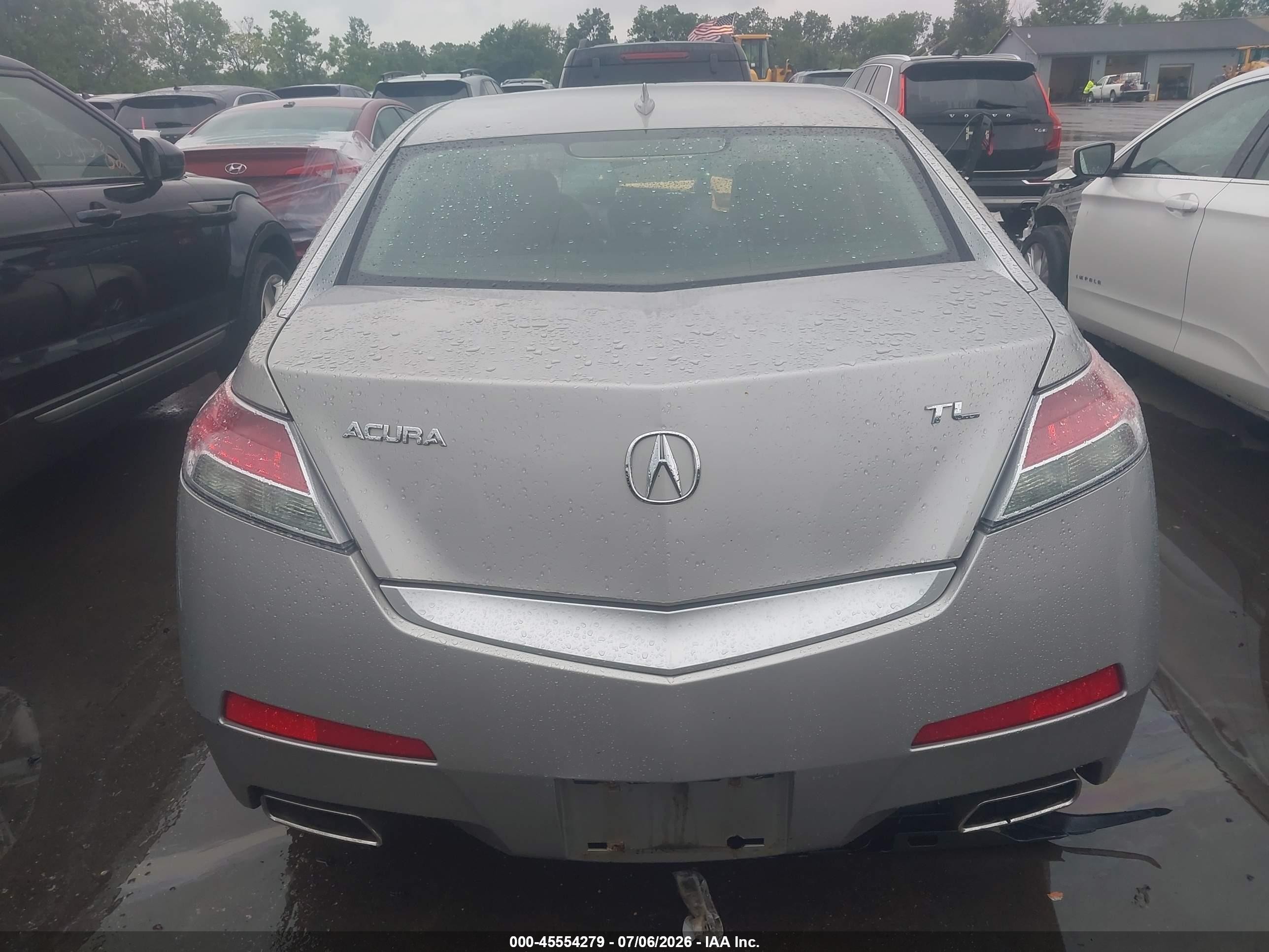 2010 Acura Tl 3.5 Серый vin: 19UUA8F23AA001601