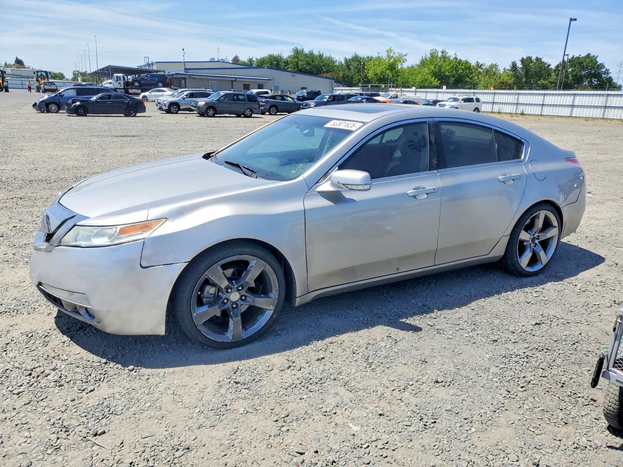2010 Acura Tl Silver vin: 19UUA8F23AA007673