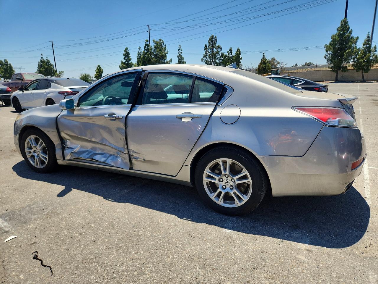 2011 Acura Tl Silver vin: 19UUA8F23BA001468