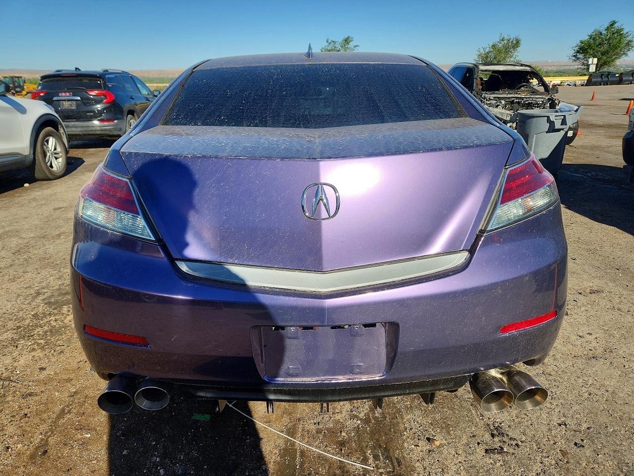 2012 Acura Tl Purple vin: 19UUA8F23CA002606