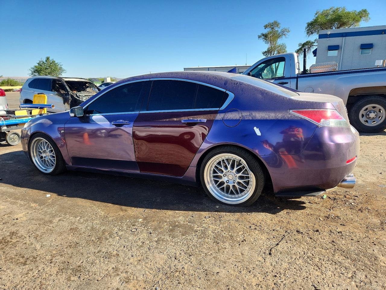 2012 Acura Tl Purple vin: 19UUA8F23CA002606