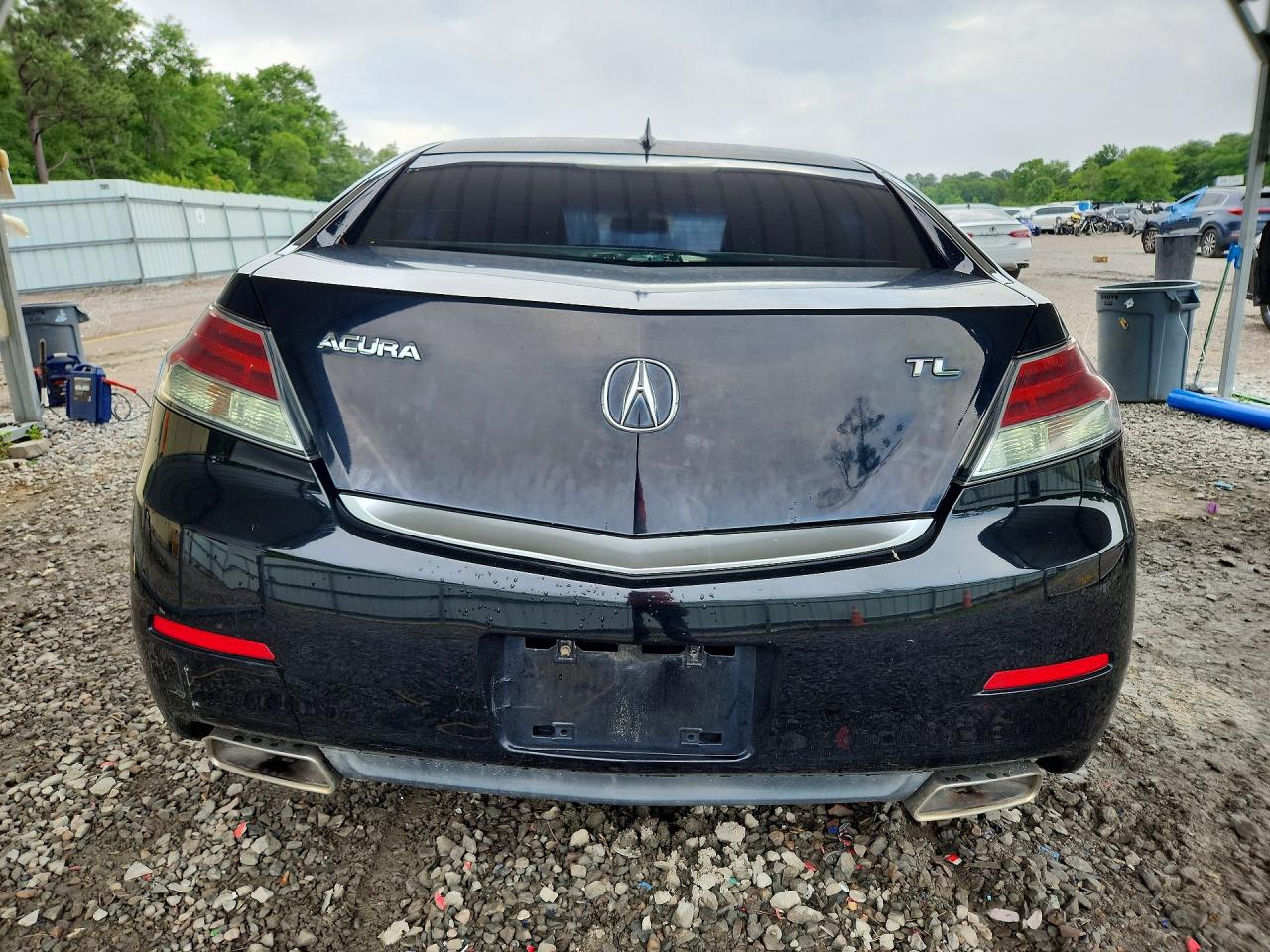 2012 Acura Tl Black vin: 19UUA8F23CA004498