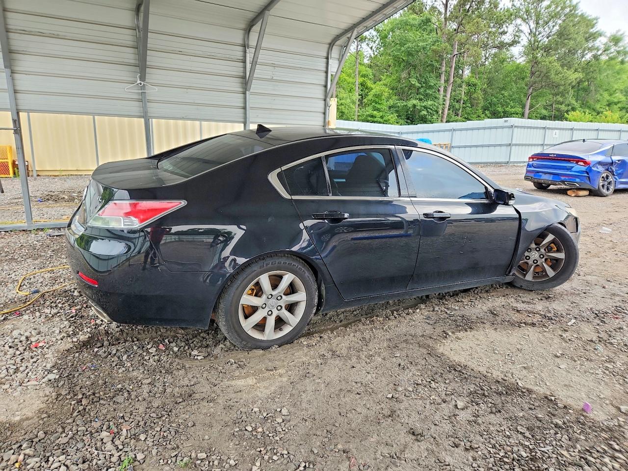 2012 Acura Tl Black vin: 19UUA8F23CA004498