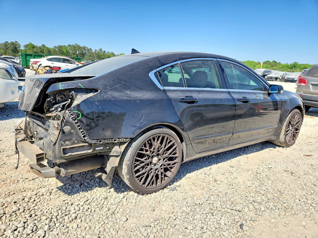 2012 Acura Tl Black vin: 19UUA8F23CA006462